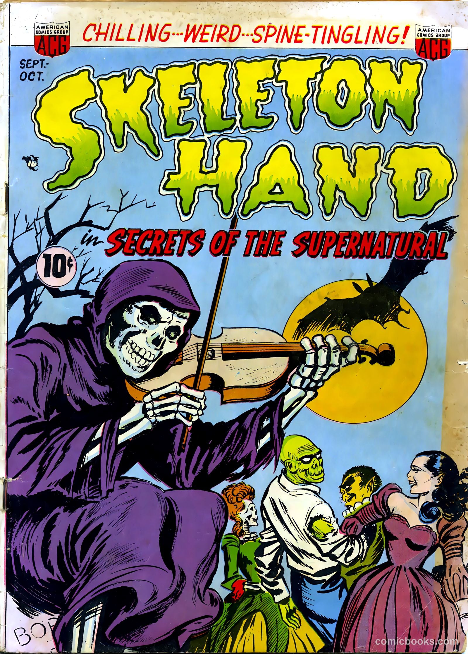Skeleton Hand #1 cover