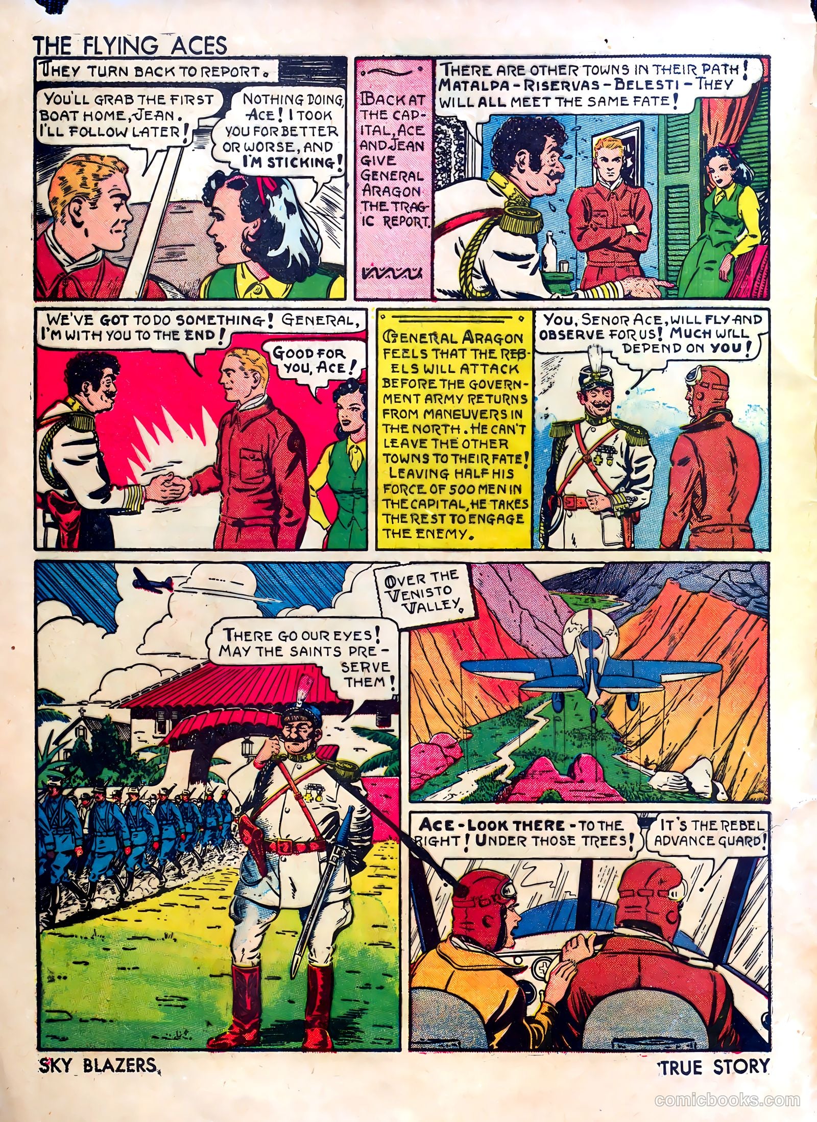 Sky Blazers #1 (1940) — page 4 of 68