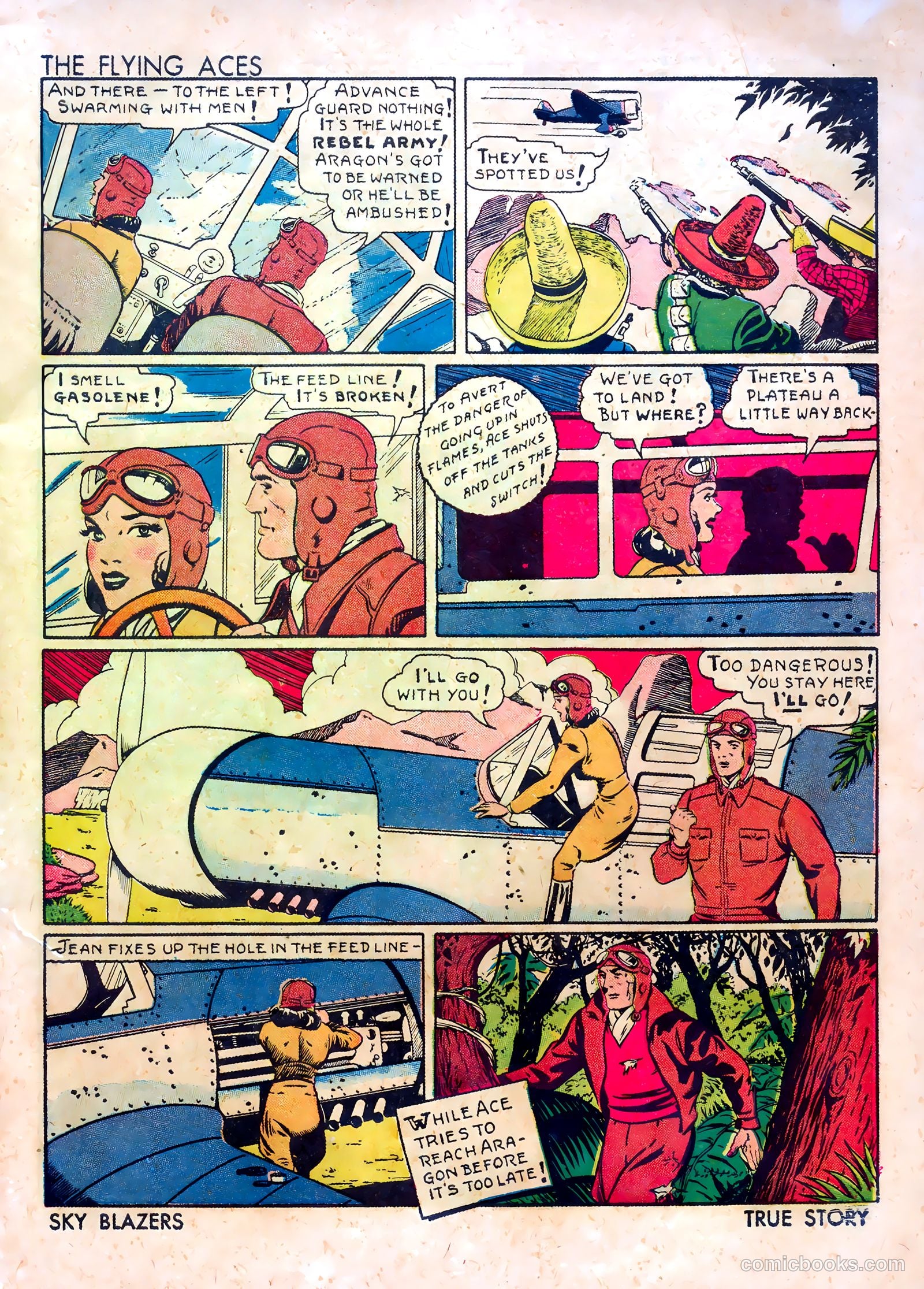 Sky Blazers #1 (1940) — page 5 of 68