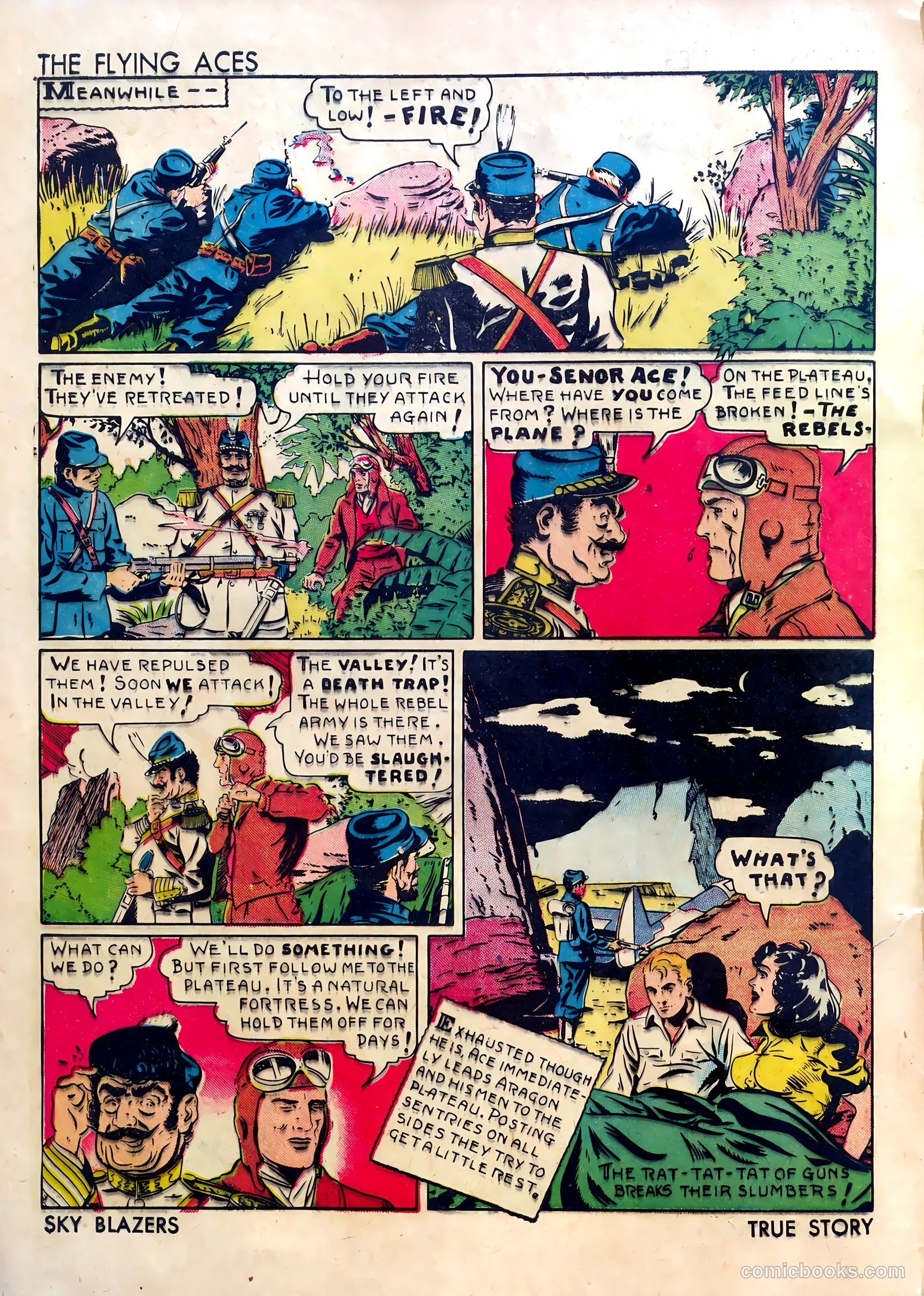 Sky Blazers #1 (1940) — page 6 of 68