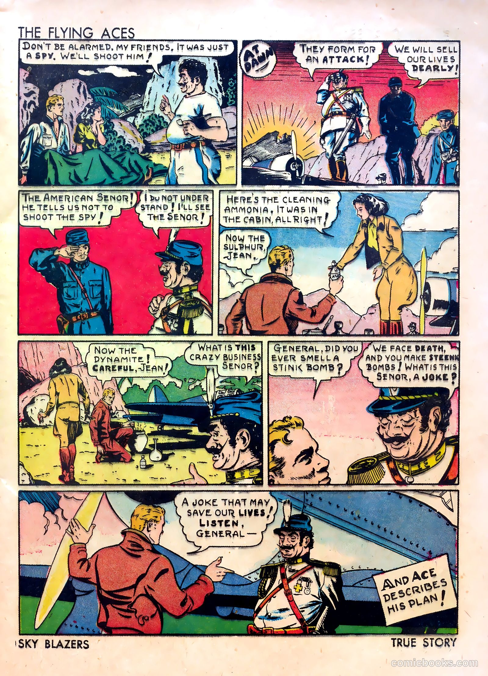 Sky Blazers #1 (1940) — page 7 of 68