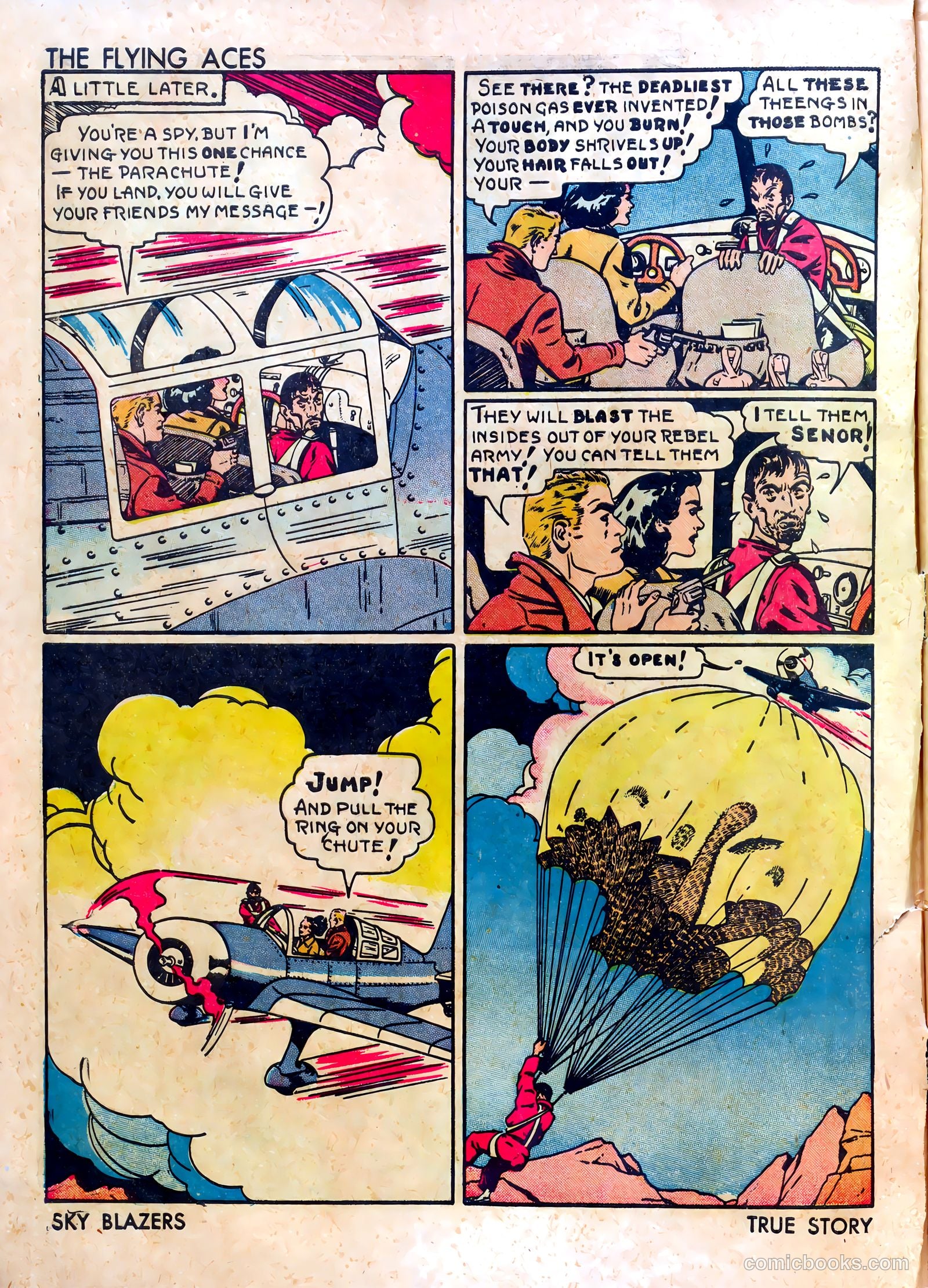 Sky Blazers #1 (1940) — page 8 of 68