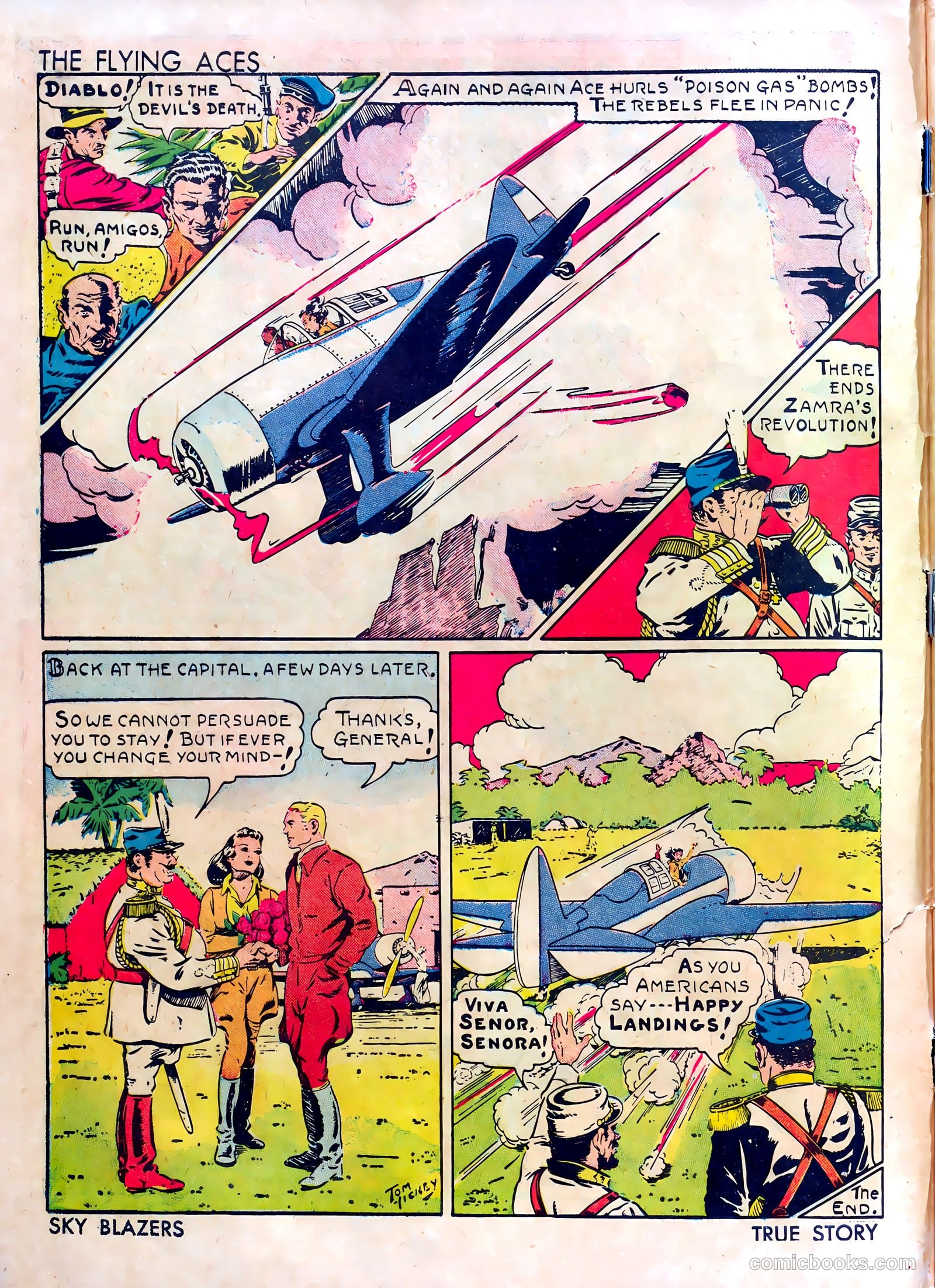 Sky Blazers #1 (1940) — page 10 of 68