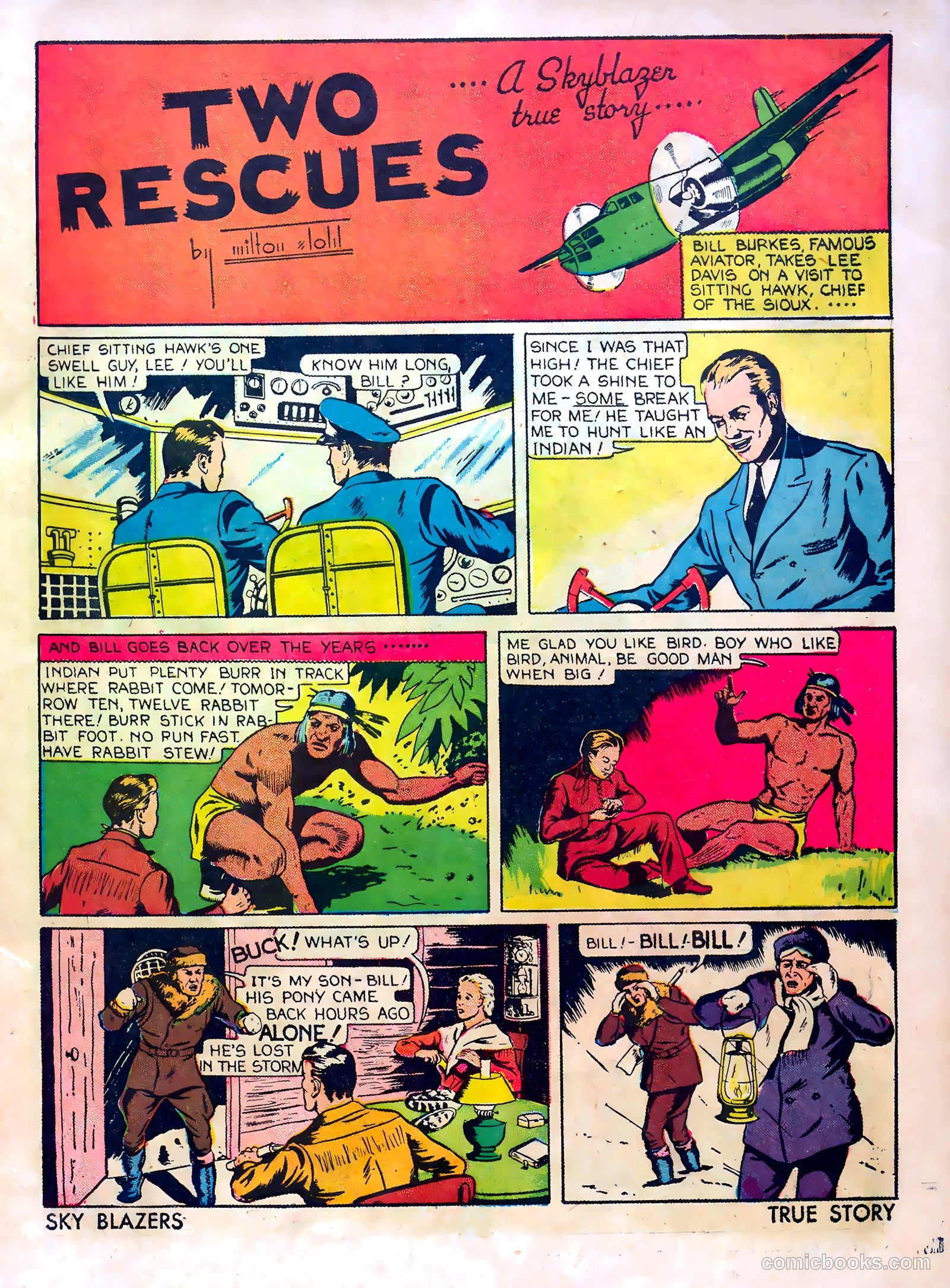 Sky Blazers #1 (1940) — page 11 of 68