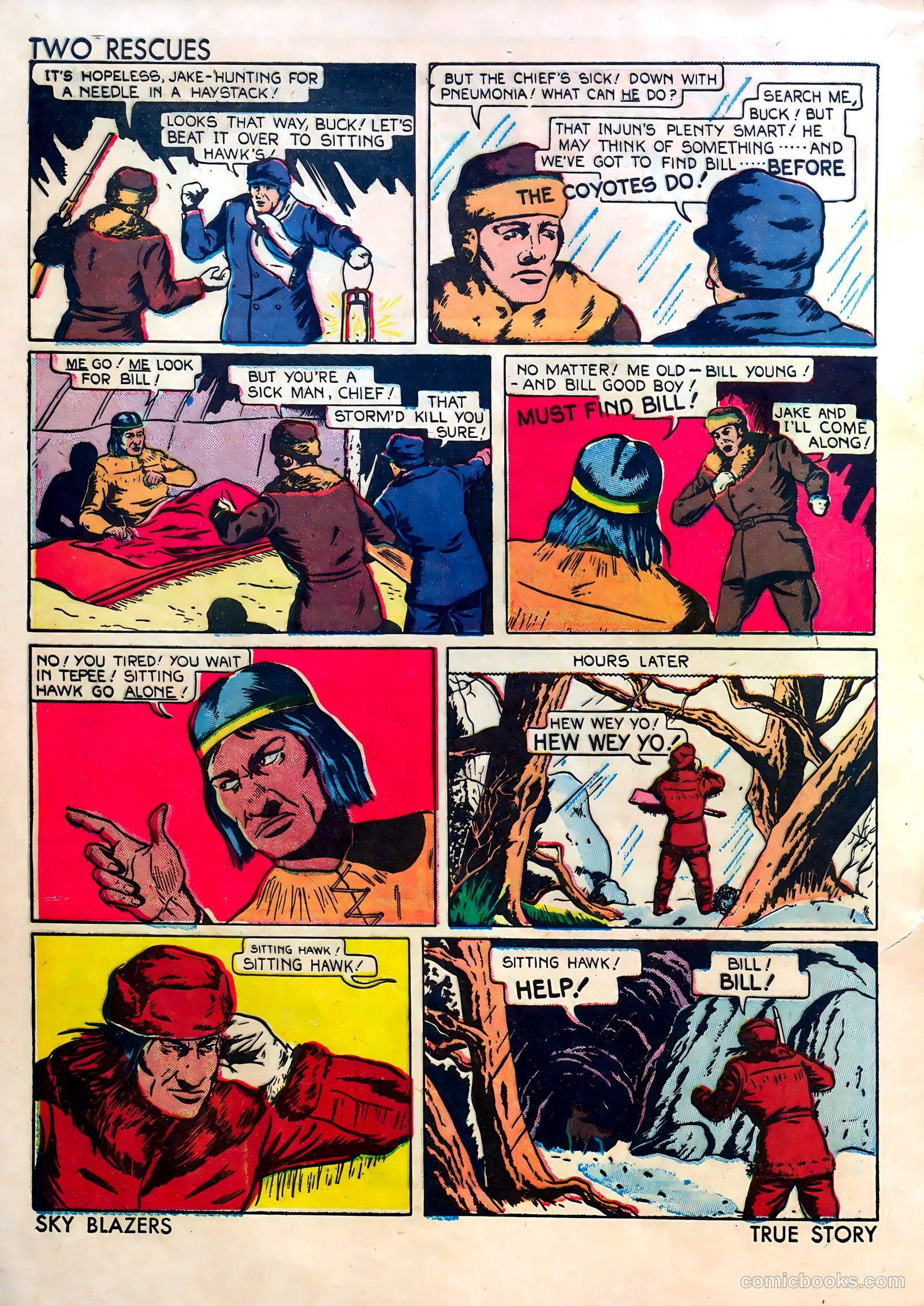 Sky Blazers #1 (1940) — page 12 of 68