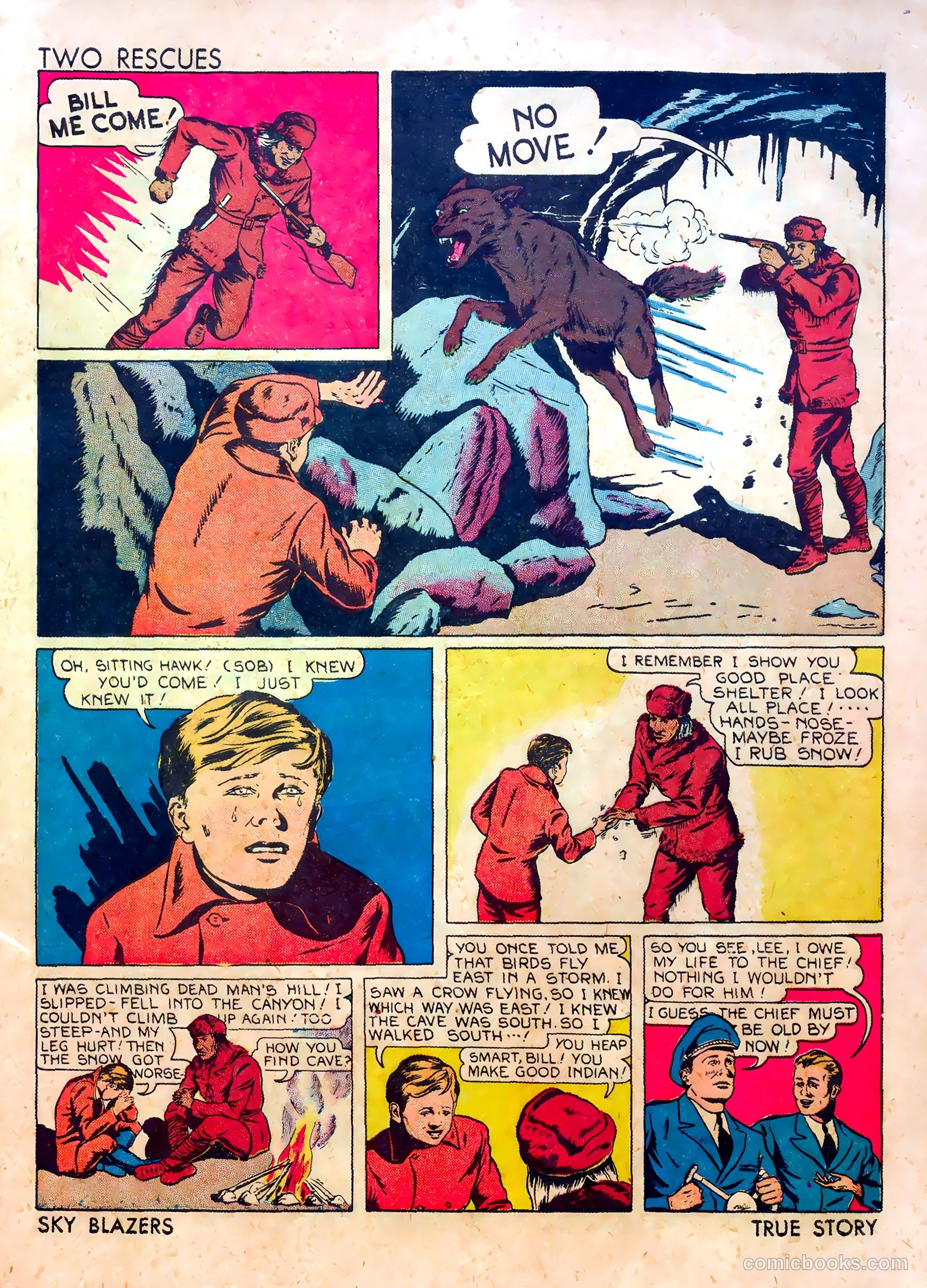 Sky Blazers #1 (1940) — page 13 of 68