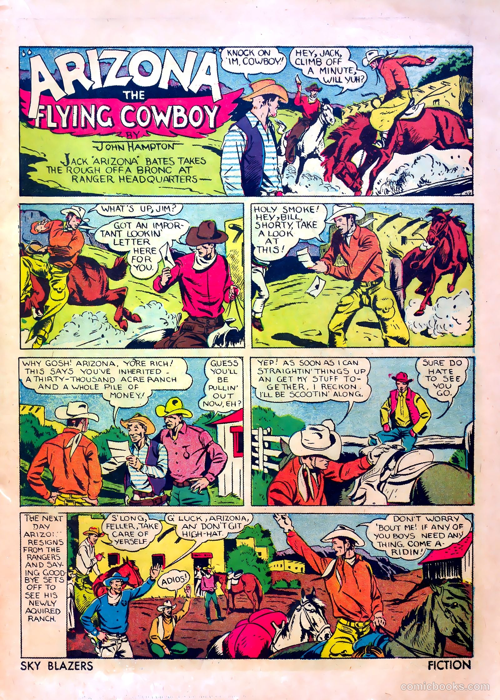 Sky Blazers #1 (1940) — page 19 of 68
