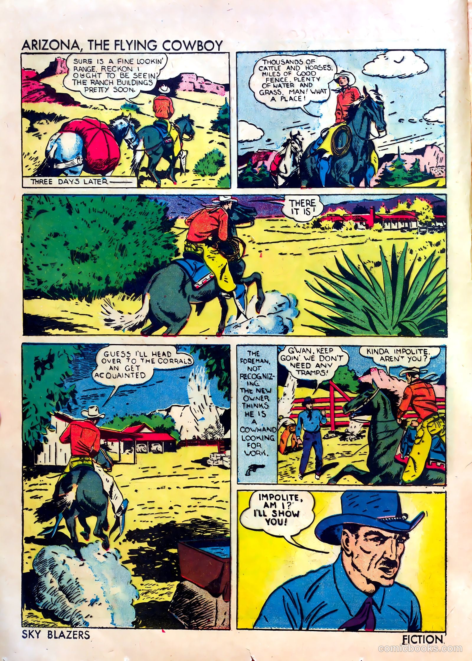 Sky Blazers #1 (1940) — page 20 of 68