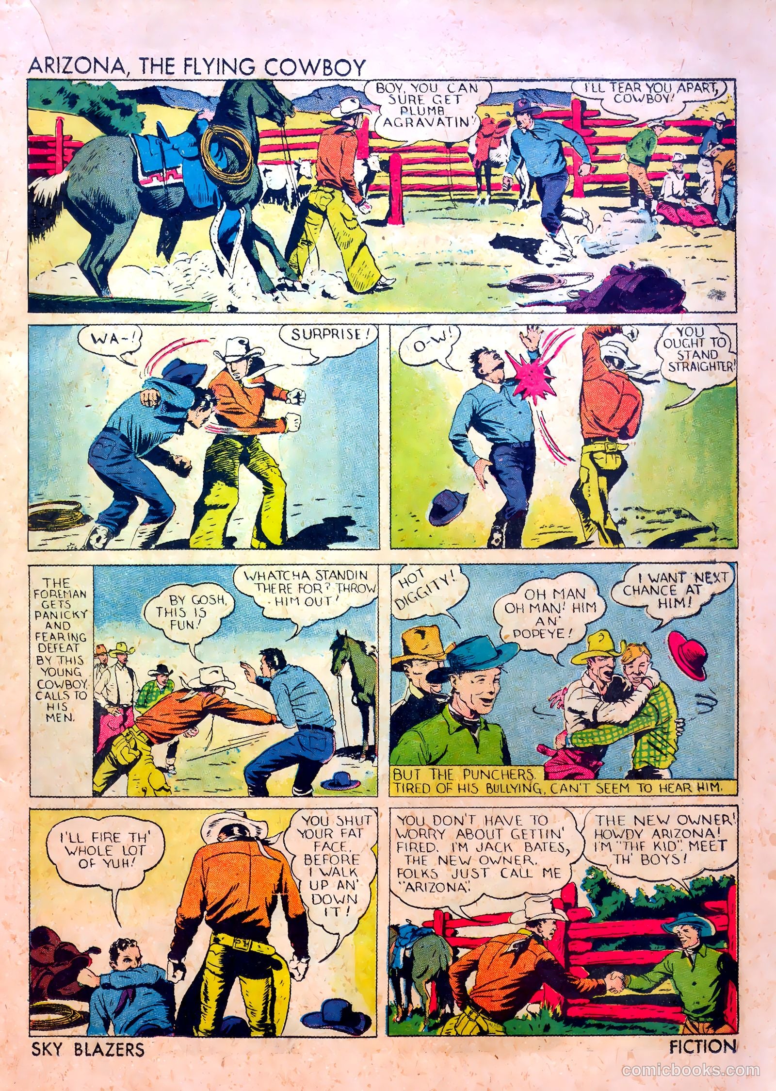 Sky Blazers #1 (1940) — page 21 of 68