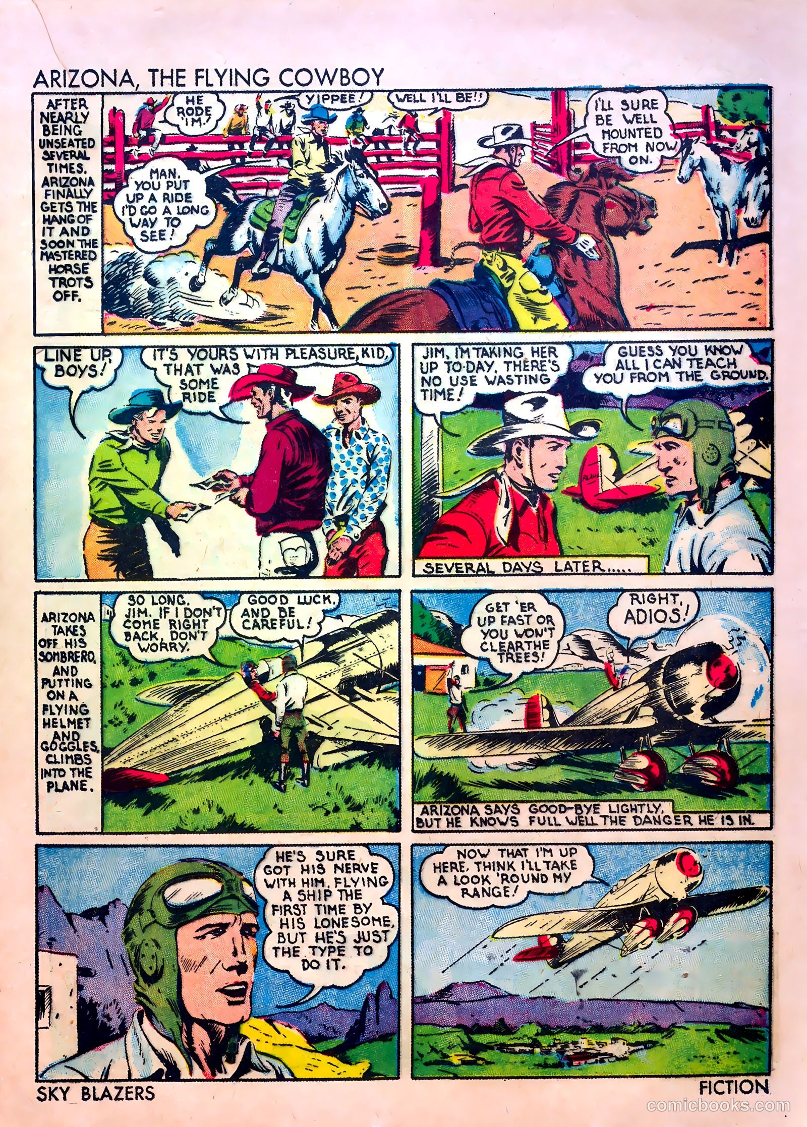 Sky Blazers #1 (1940) — page 25 of 68