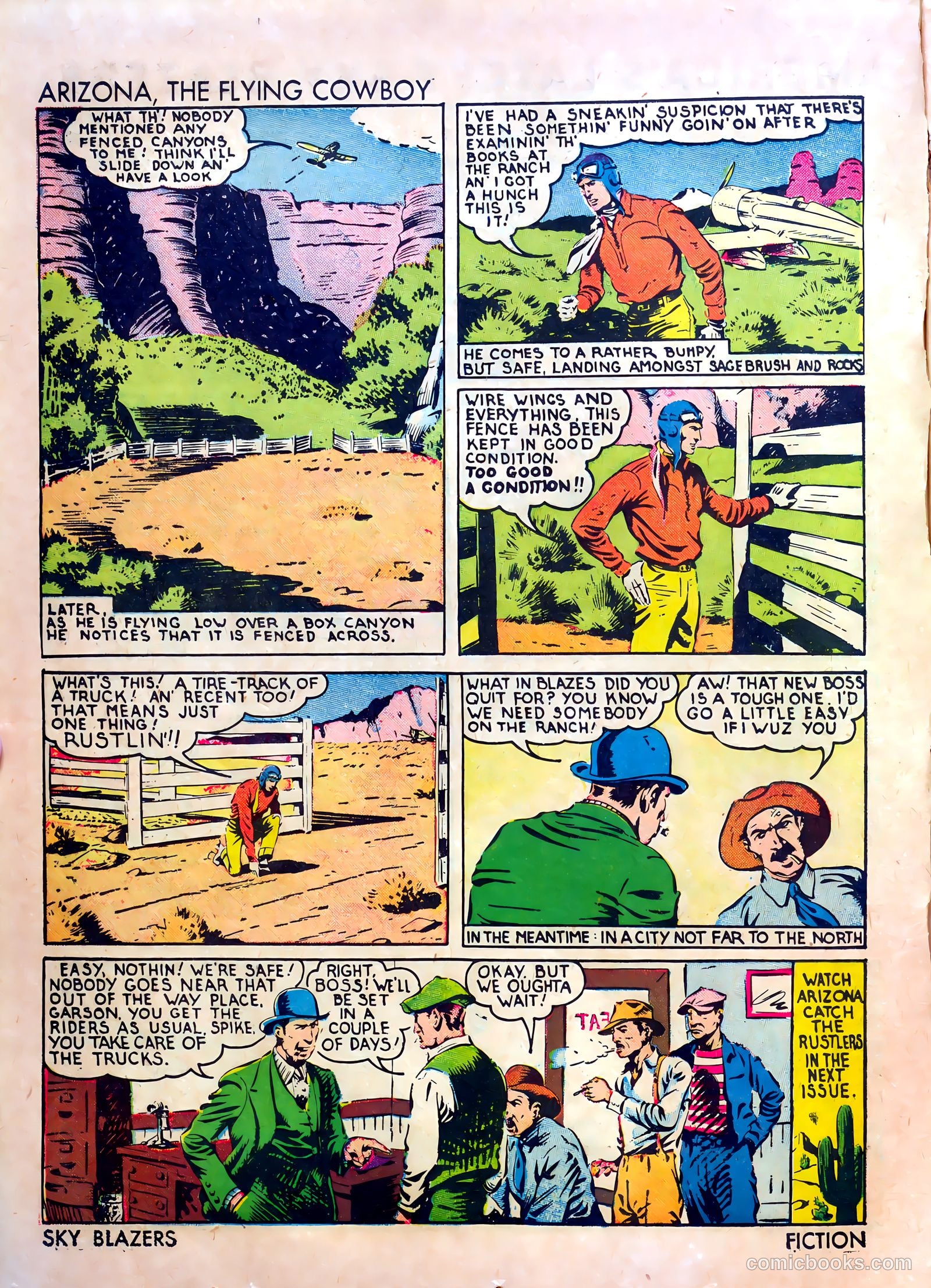 Sky Blazers #1 (1940) — page 26 of 68