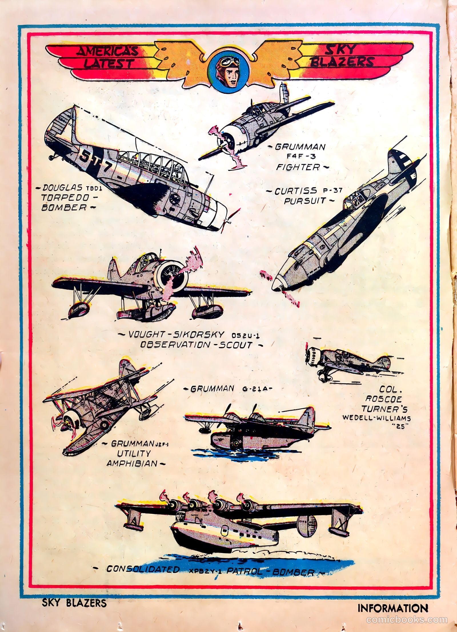 Sky Blazers #1 (1940) — page 28 of 68