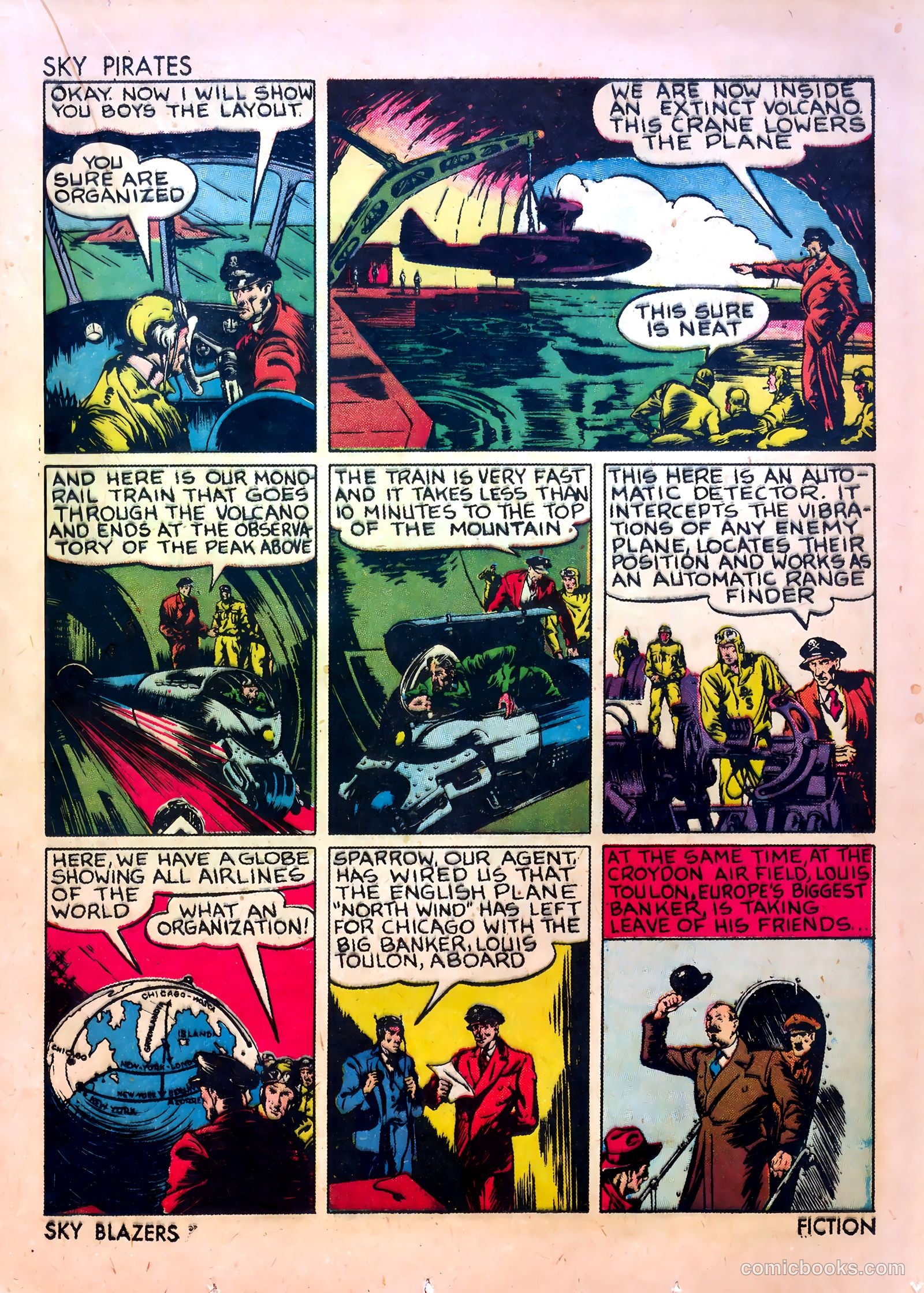 Sky Blazers #1 (1940) — page 31 of 68