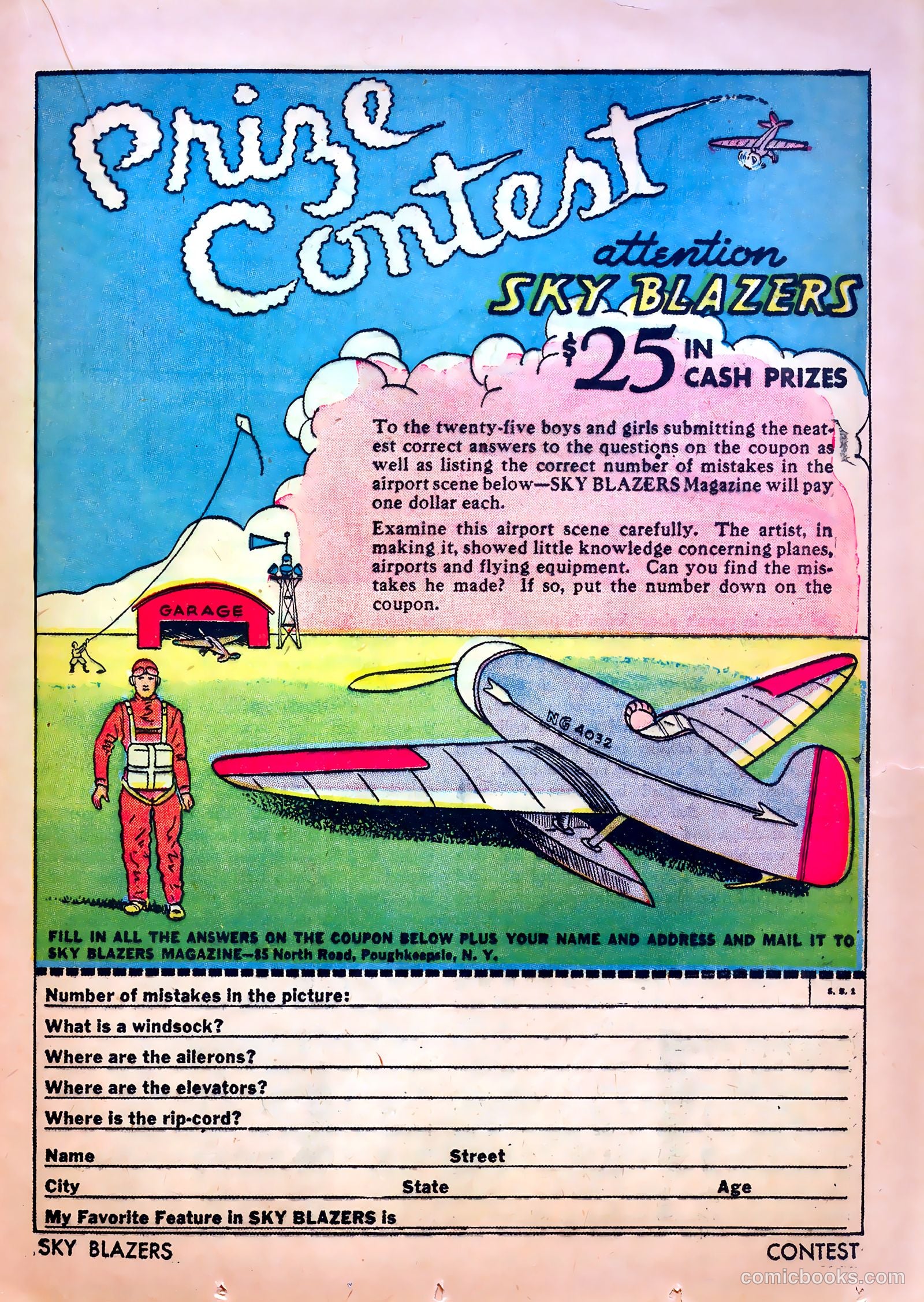 Sky Blazers #1 (1940) — page 41 of 68