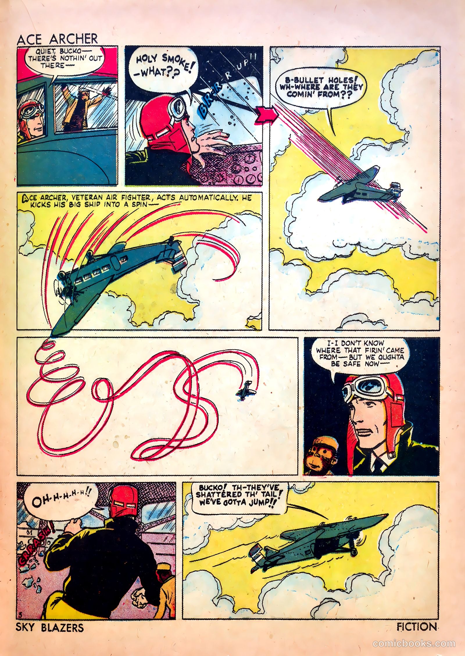Sky Blazers #1 (1940) — page 47 of 68
