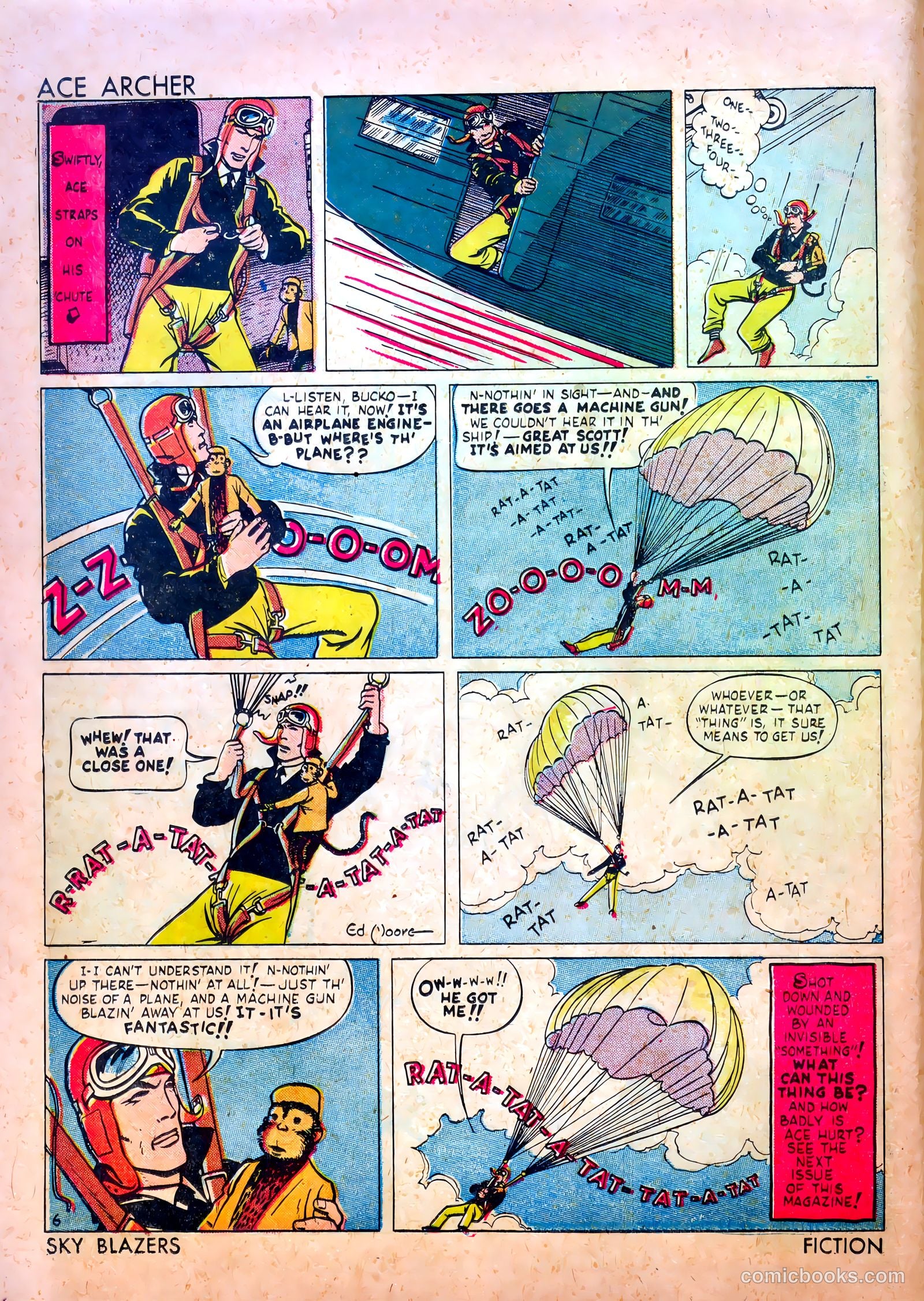Sky Blazers #1 (1940) — page 48 of 68
