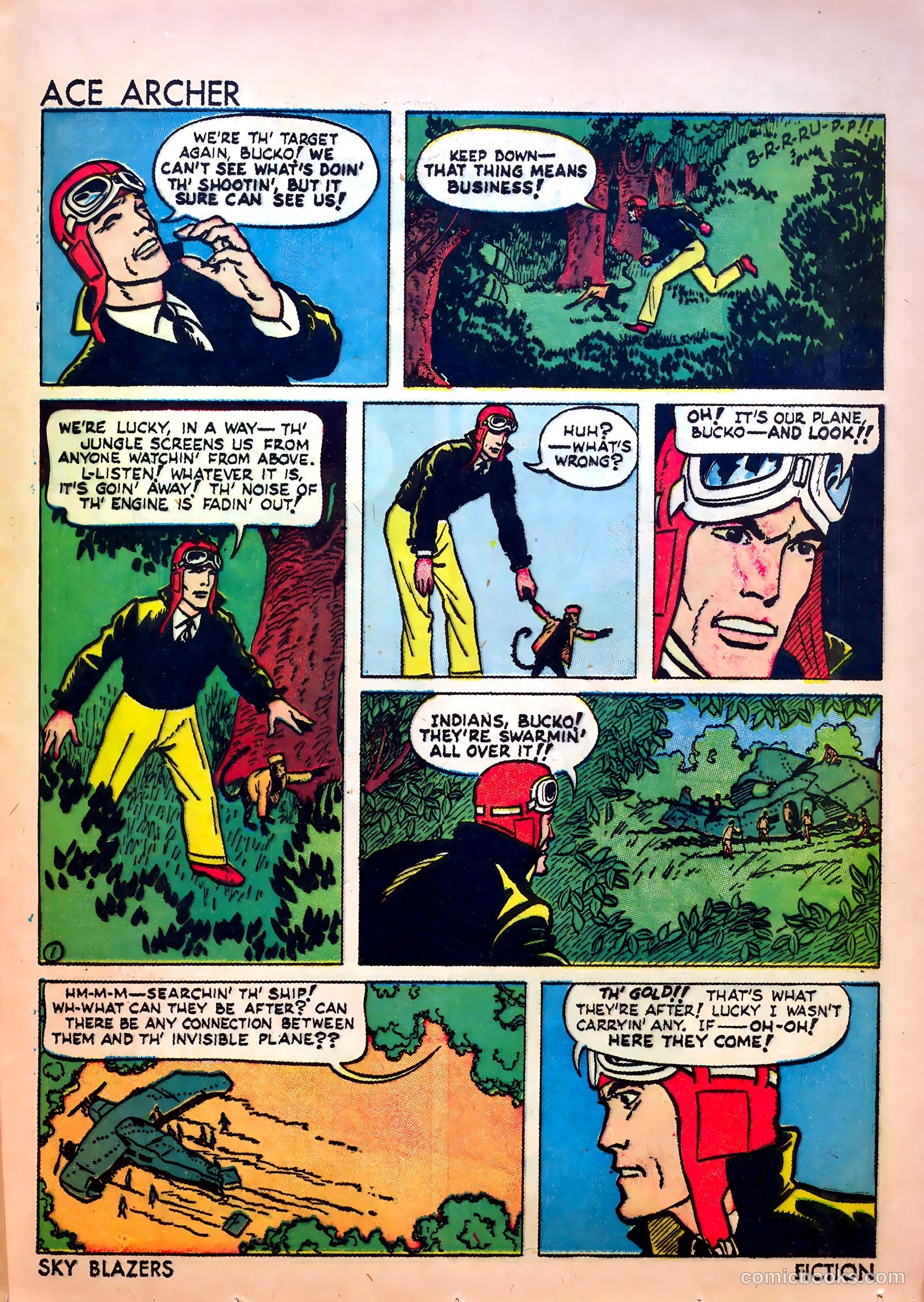 Sky Blazers #1 (1940) — page 49 of 68