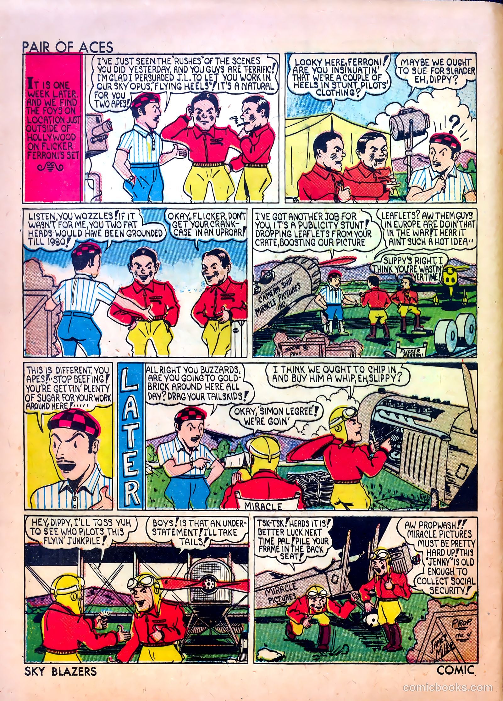 Sky Blazers #1 (1940) — page 54 of 68