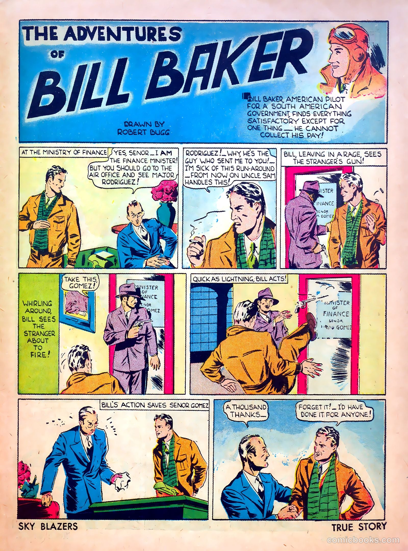 Sky Blazers #1 (1940) — page 59 of 68