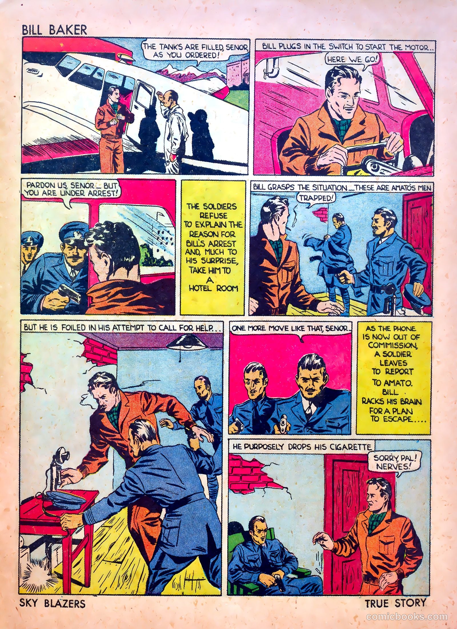 Sky Blazers #1 (1940) — page 61 of 68