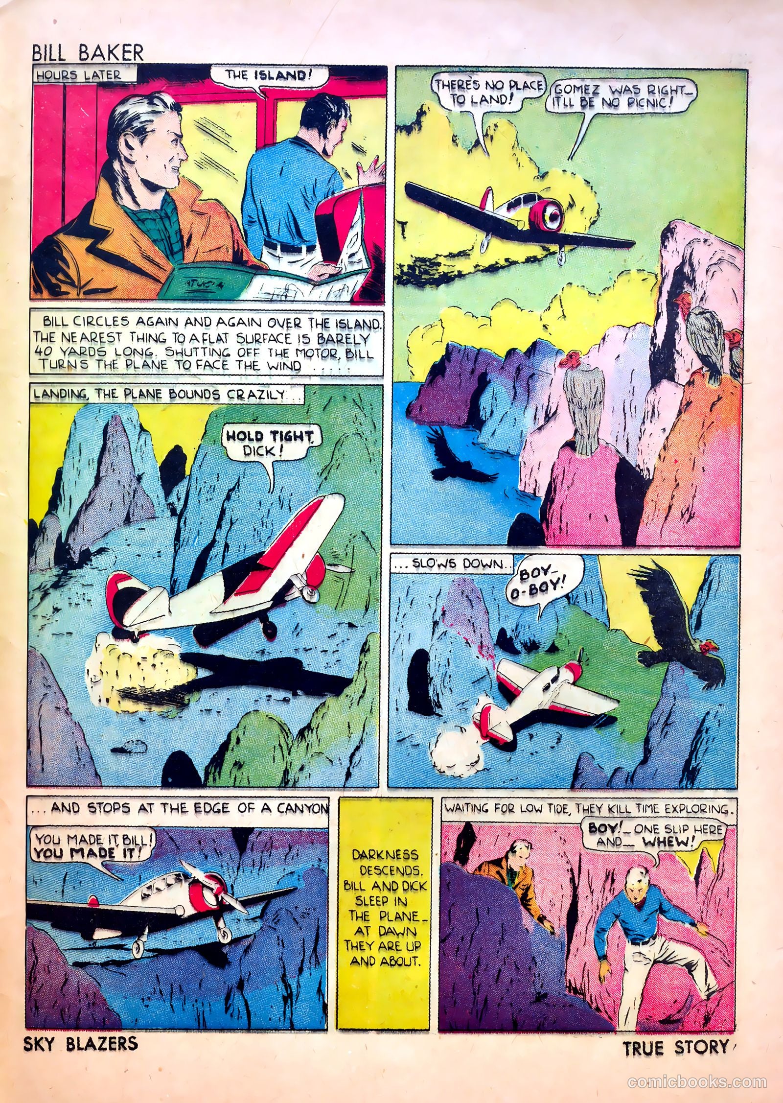 Sky Blazers #1 (1940) — page 63 of 68