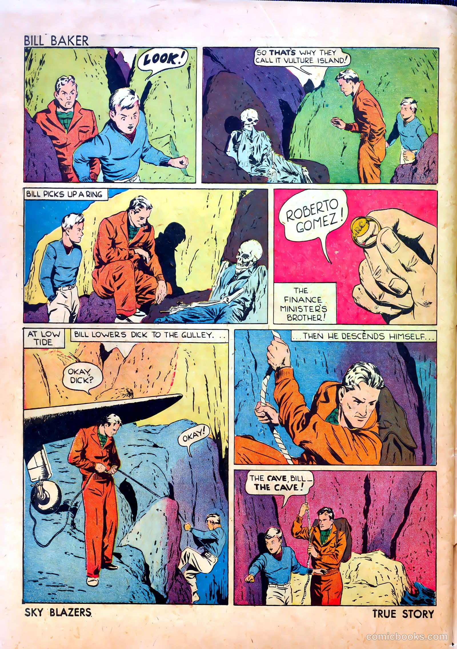 Sky Blazers #1 (1940) — page 64 of 68