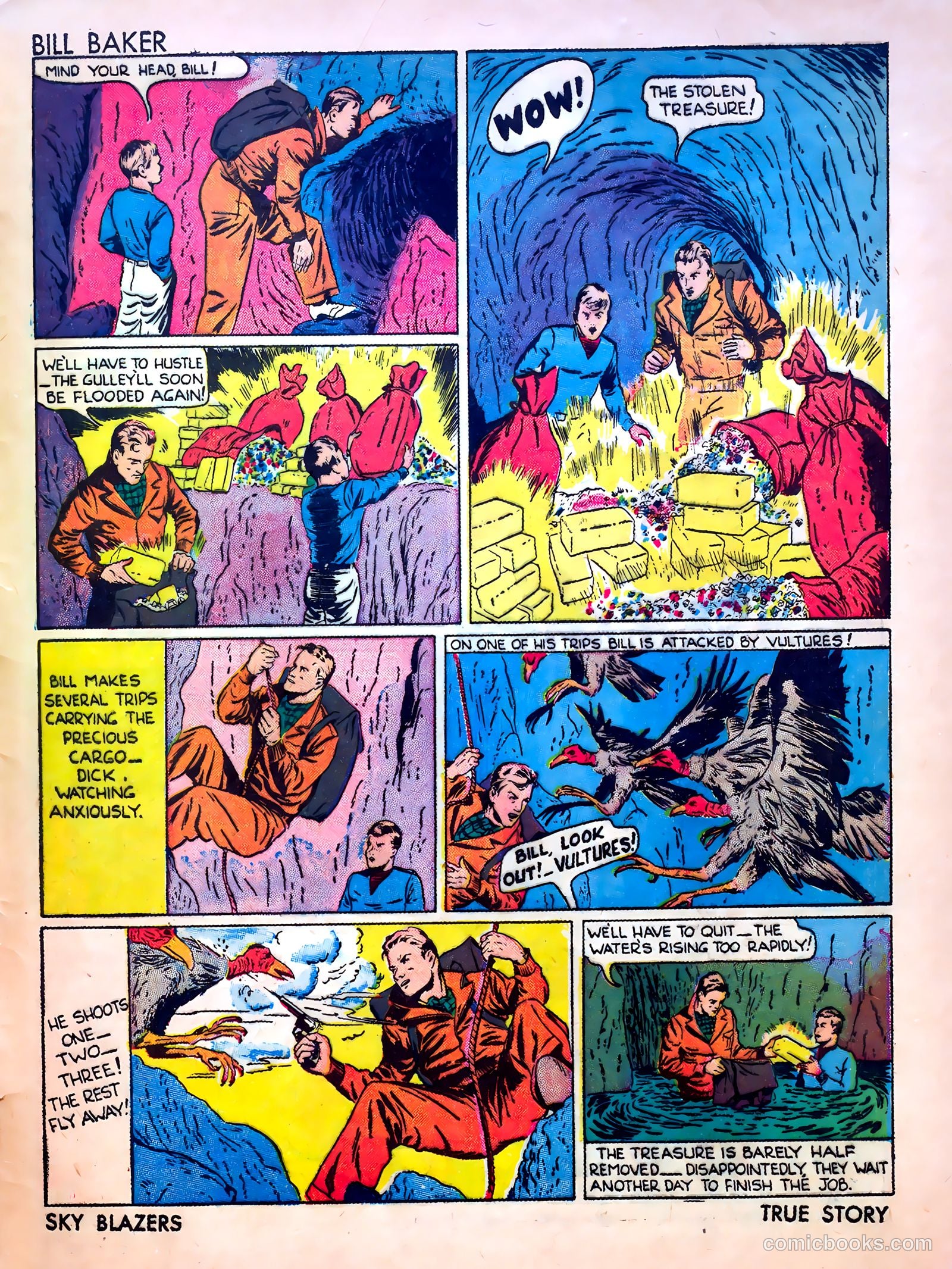 Sky Blazers #1 (1940) — page 65 of 68