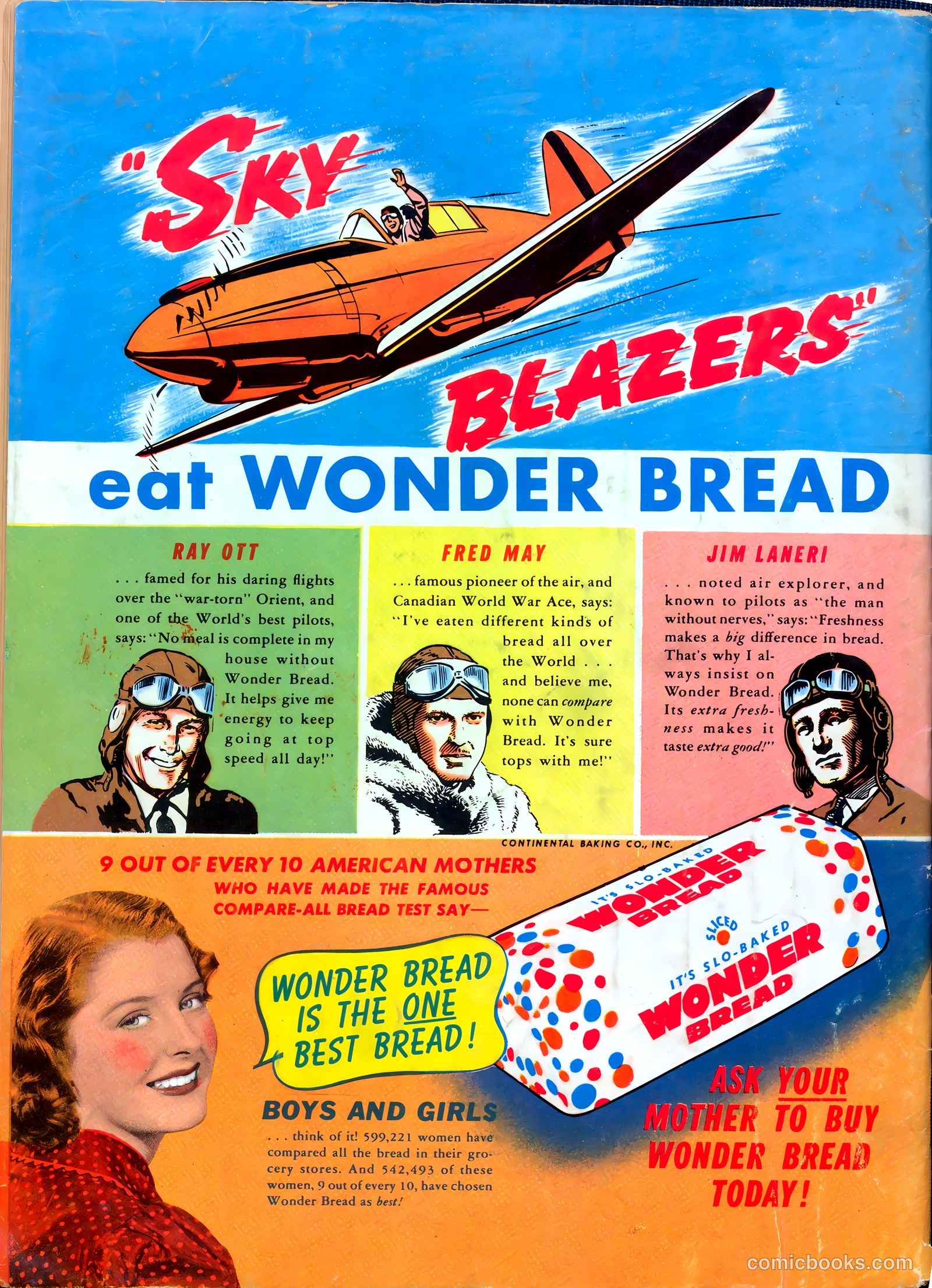 Sky Blazers #1 (1940) — page 68 of 68