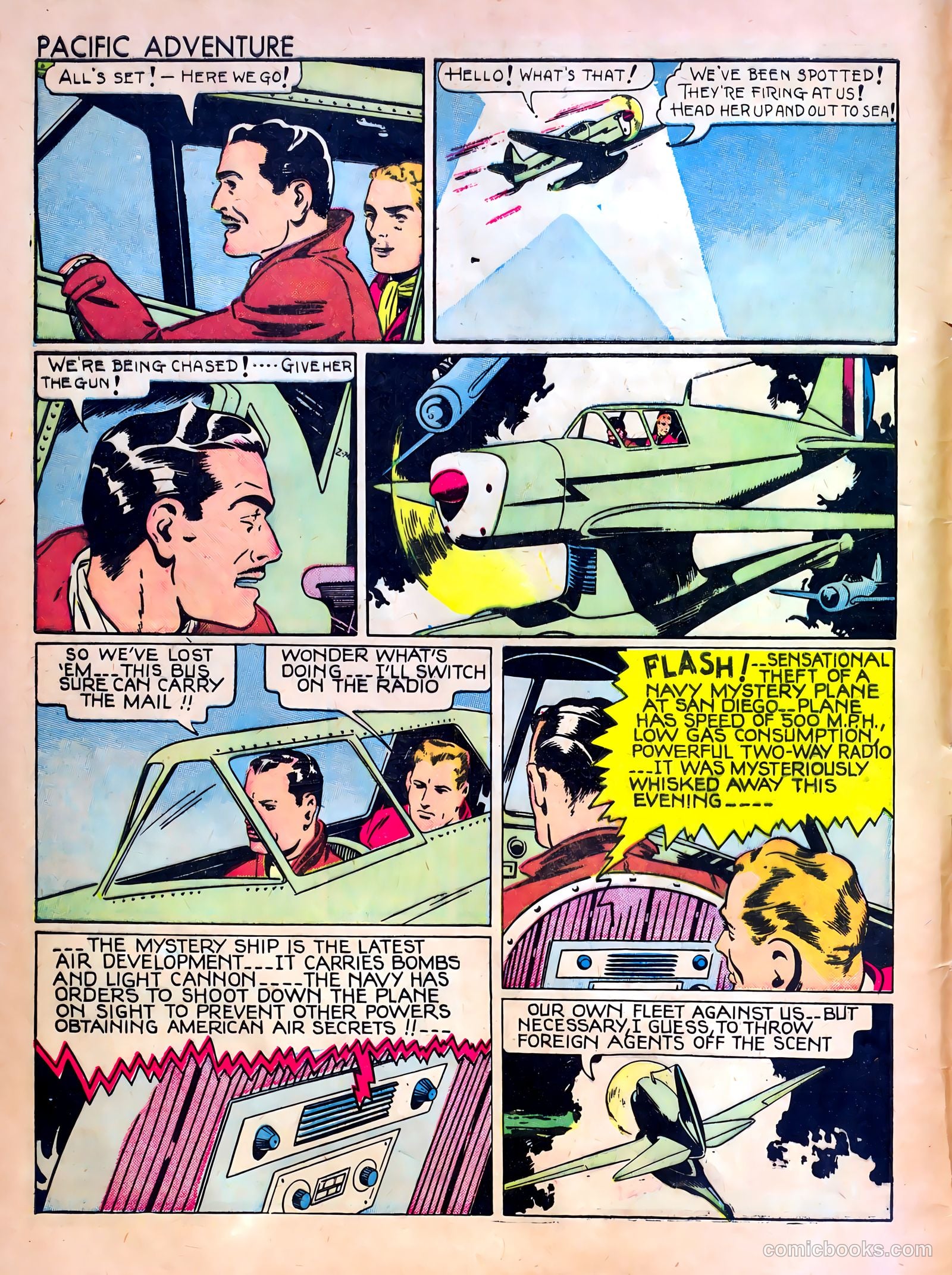 Sky Blazers #2 (1940) — page 4 of 68