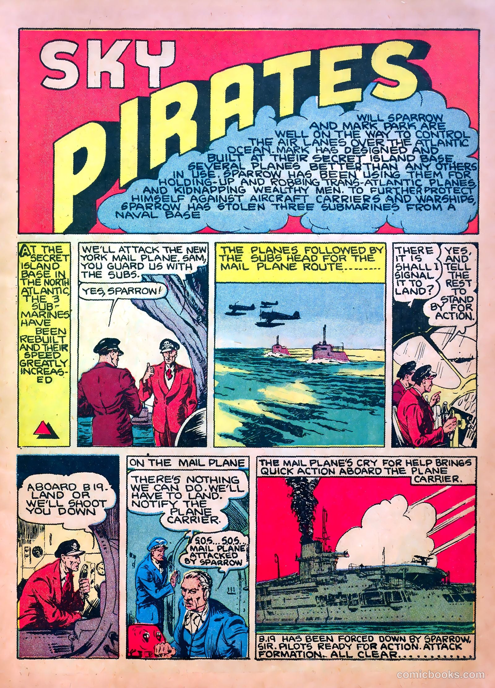 Sky Blazers #2 (1940) — page 13 of 68