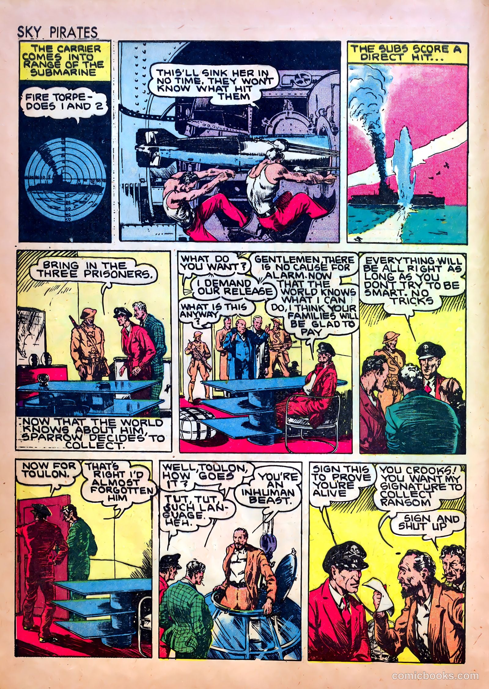 Sky Blazers #2 (1940) — page 14 of 68