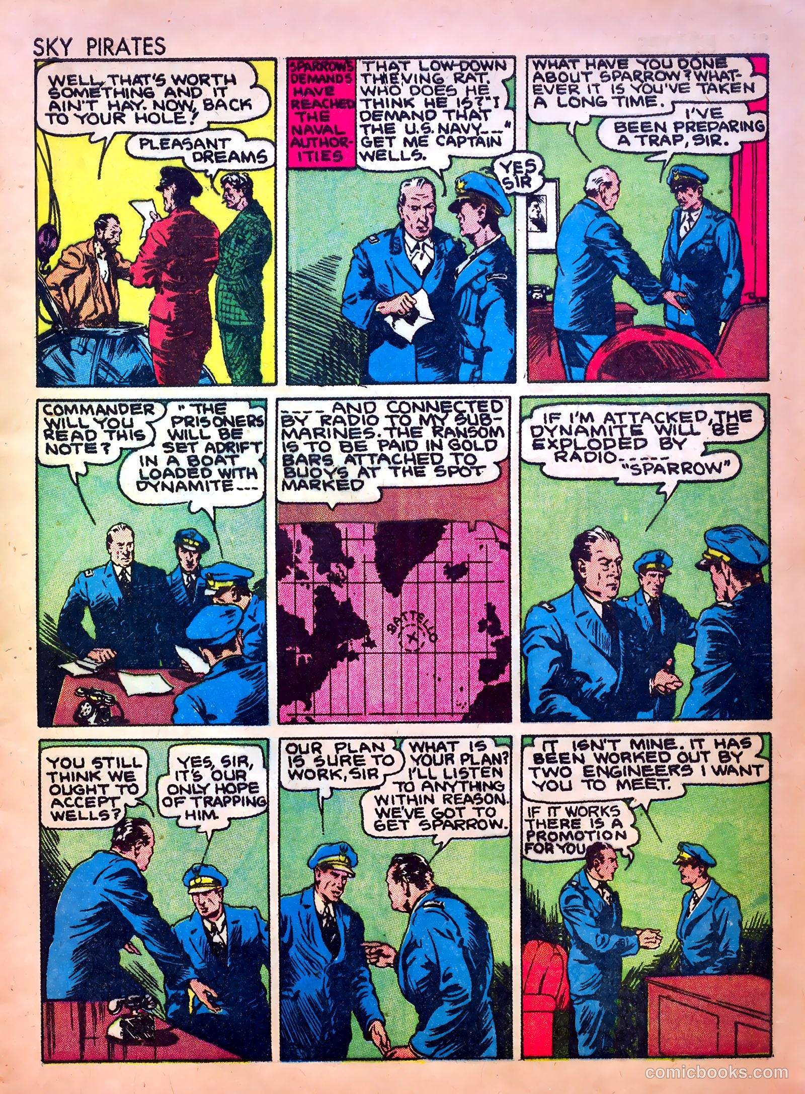 Sky Blazers #2 (1940) — page 15 of 68