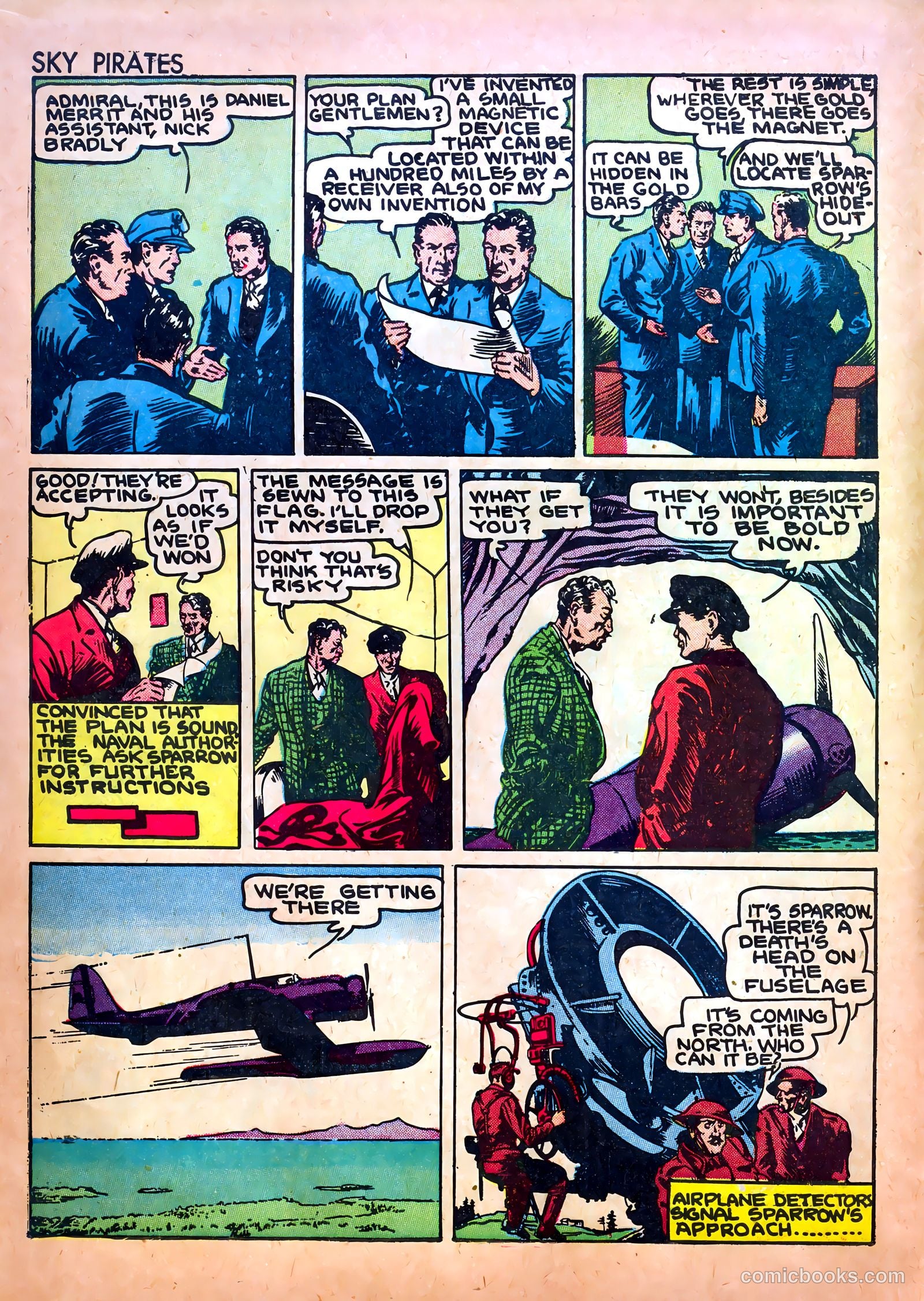 Sky Blazers #2 (1940) — page 16 of 68