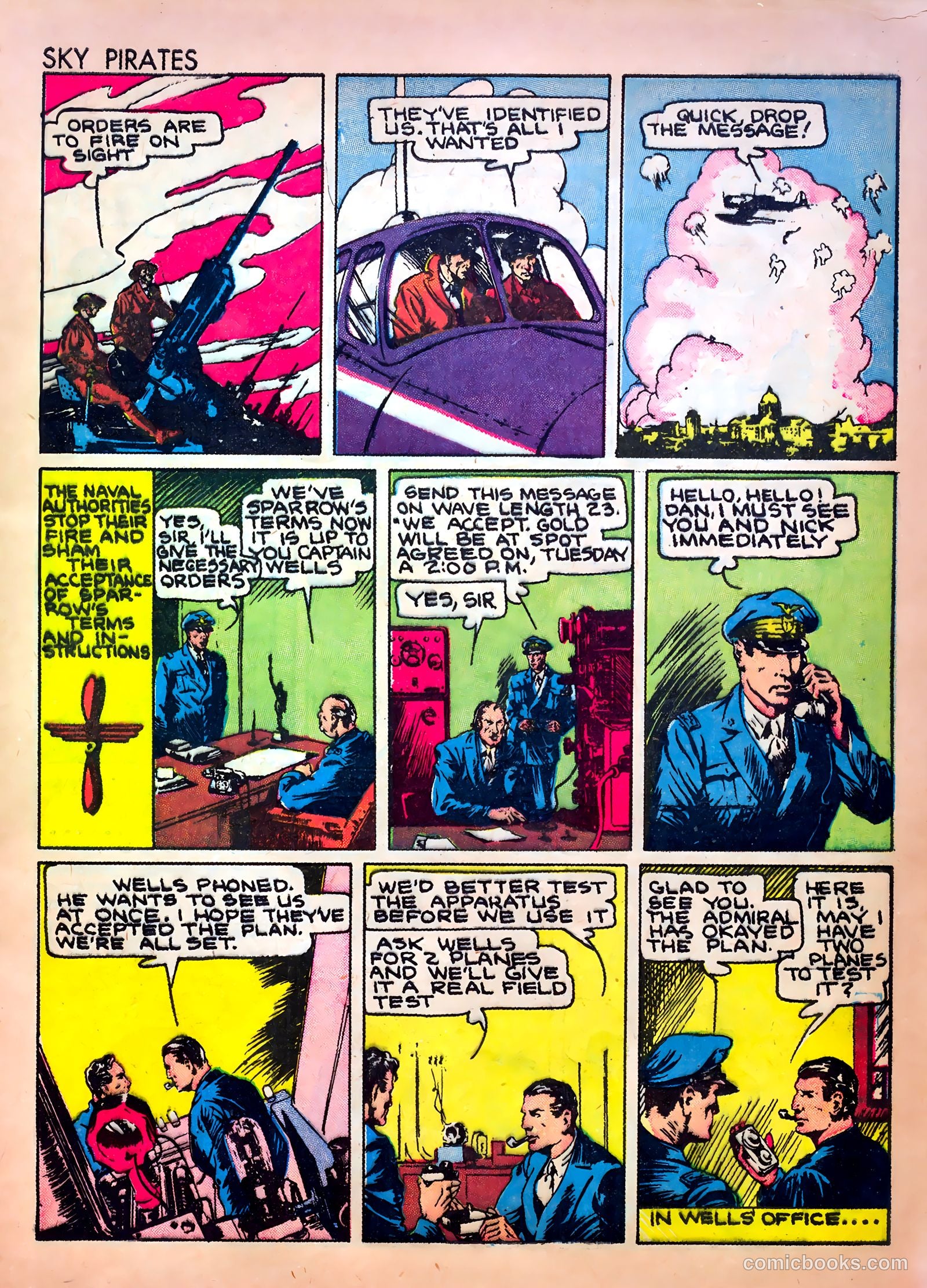 Sky Blazers #2 (1940) — page 17 of 68
