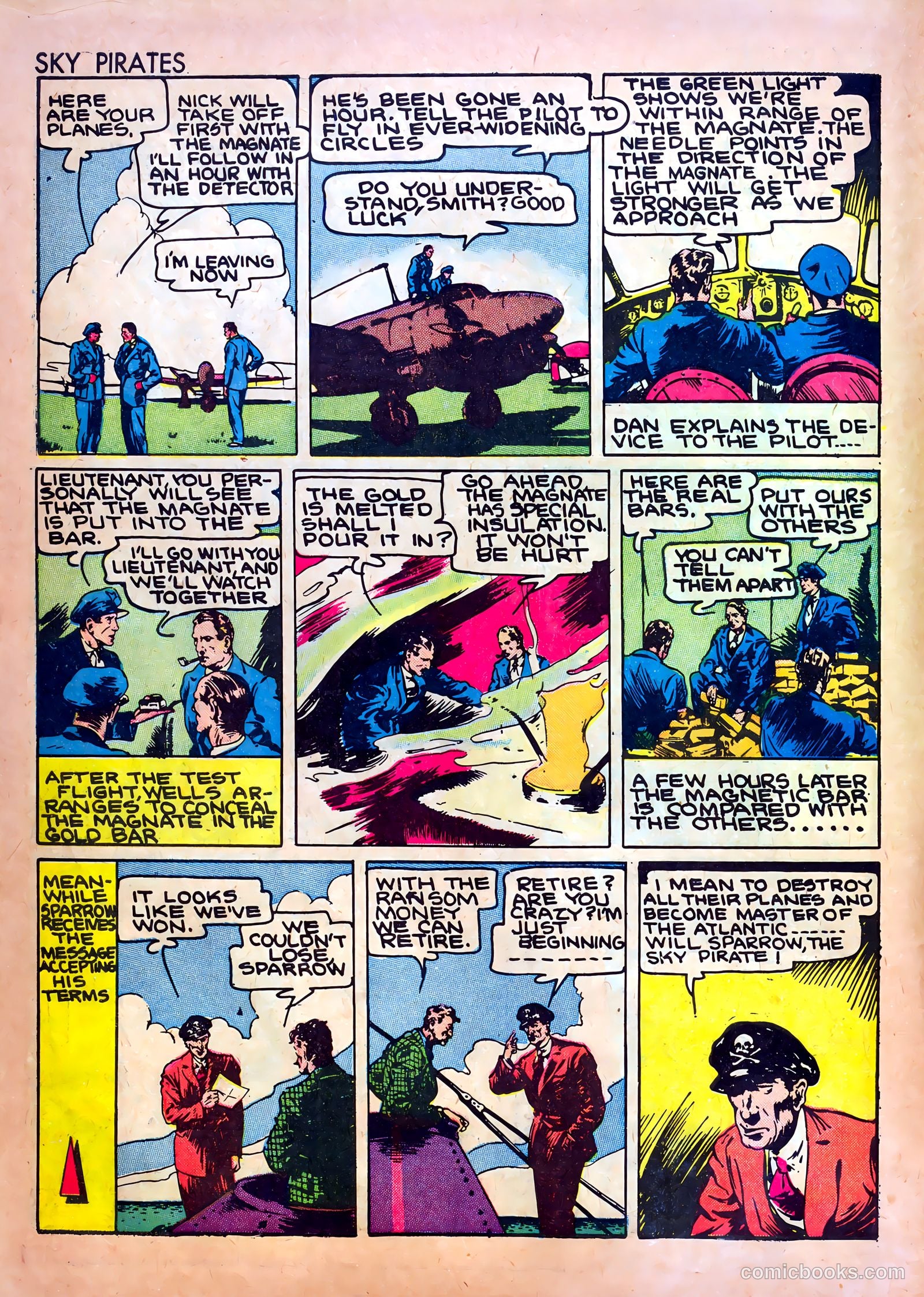 Sky Blazers #2 (1940) — page 18 of 68