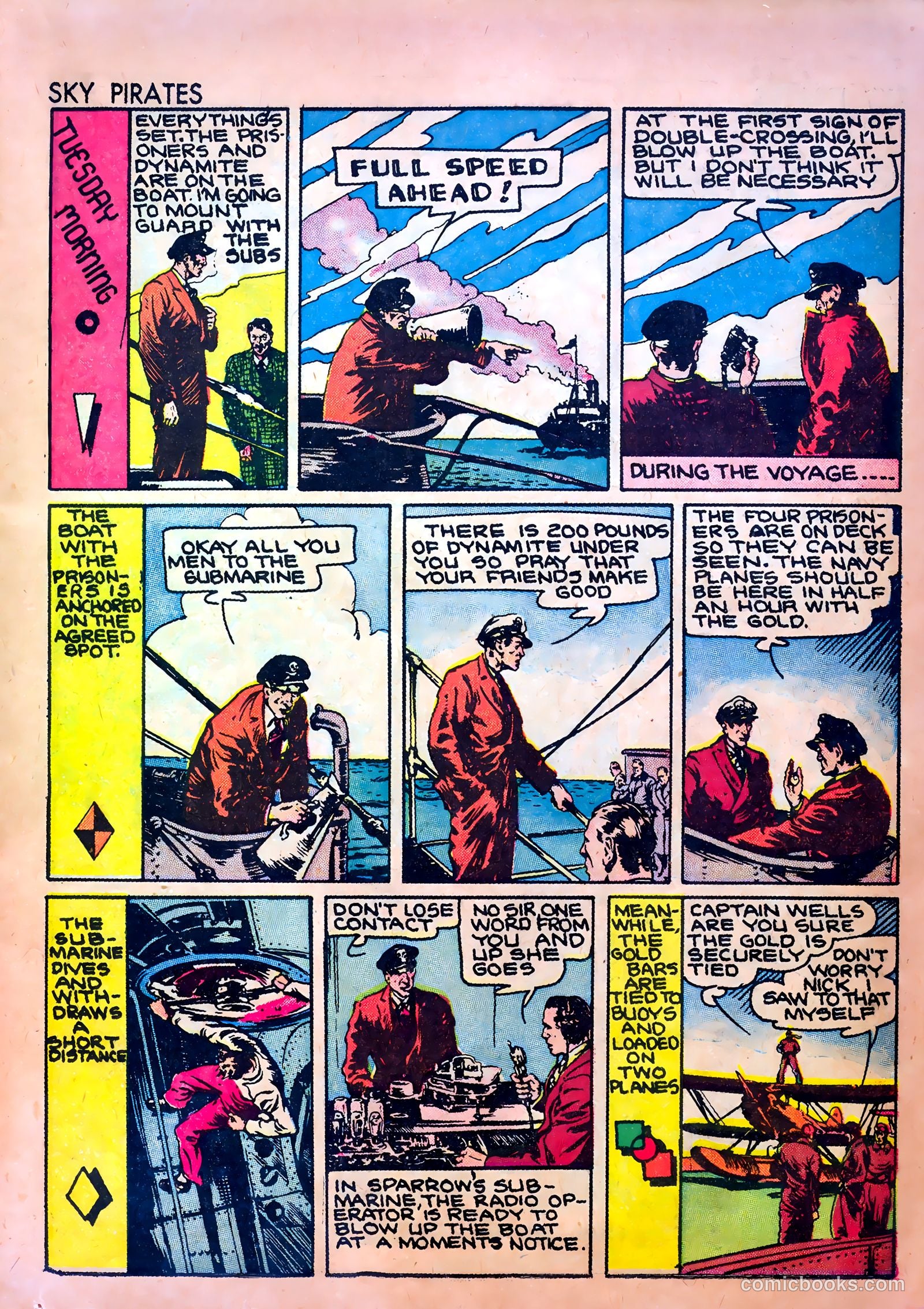 Sky Blazers #2 (1940) — page 19 of 68
