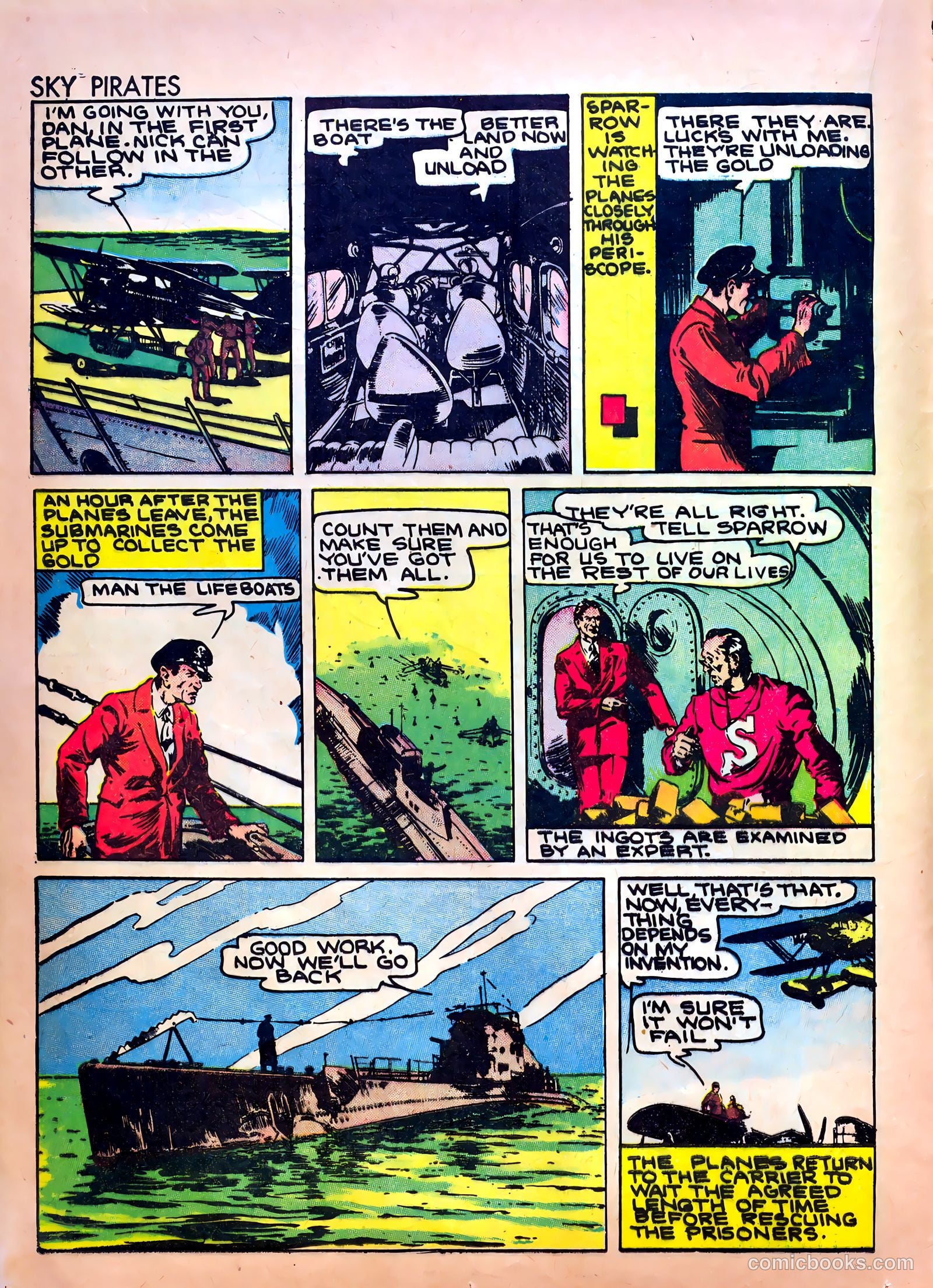 Sky Blazers #2 (1940) — page 20 of 68