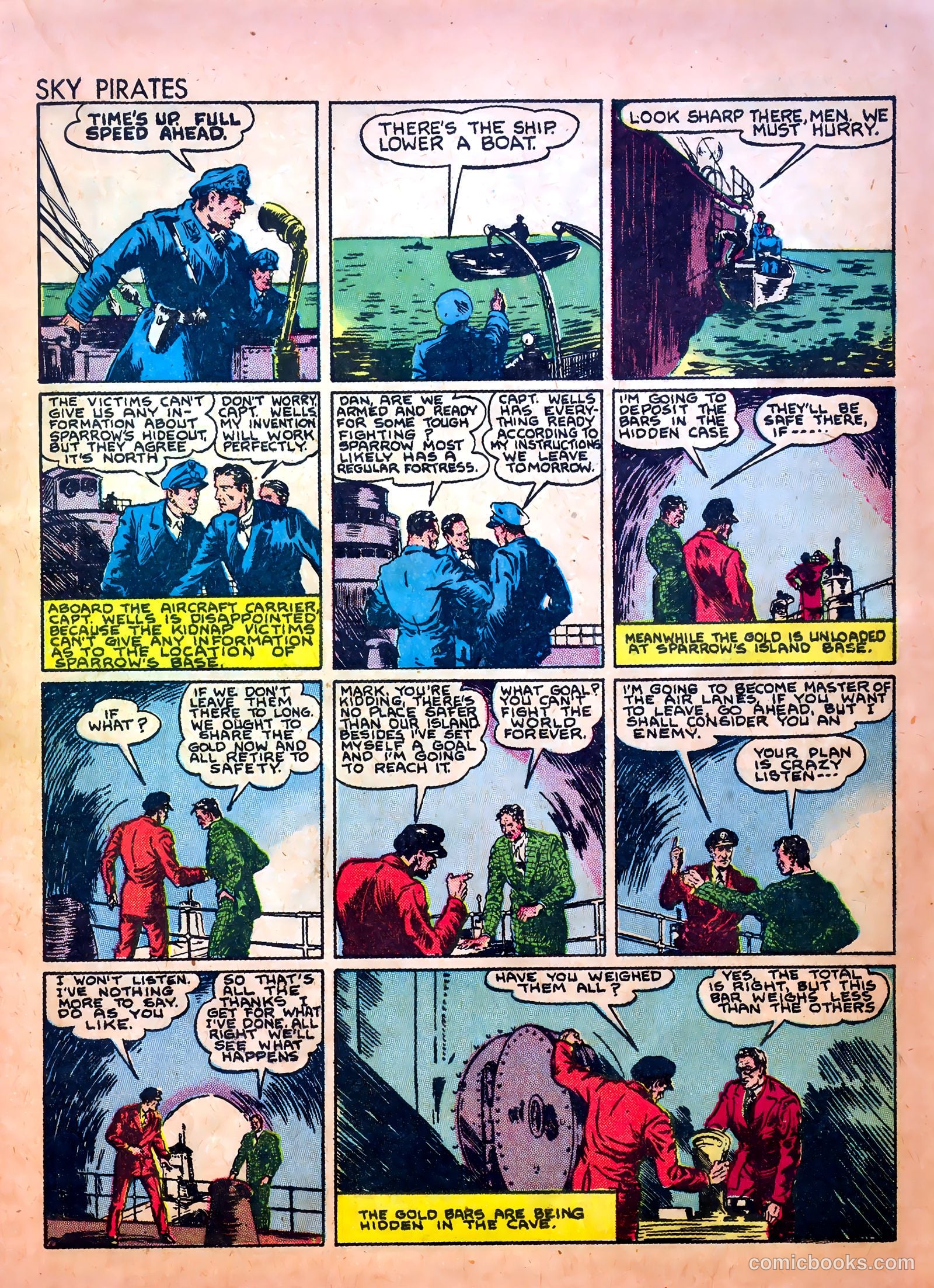 Sky Blazers #2 (1940) — page 21 of 68
