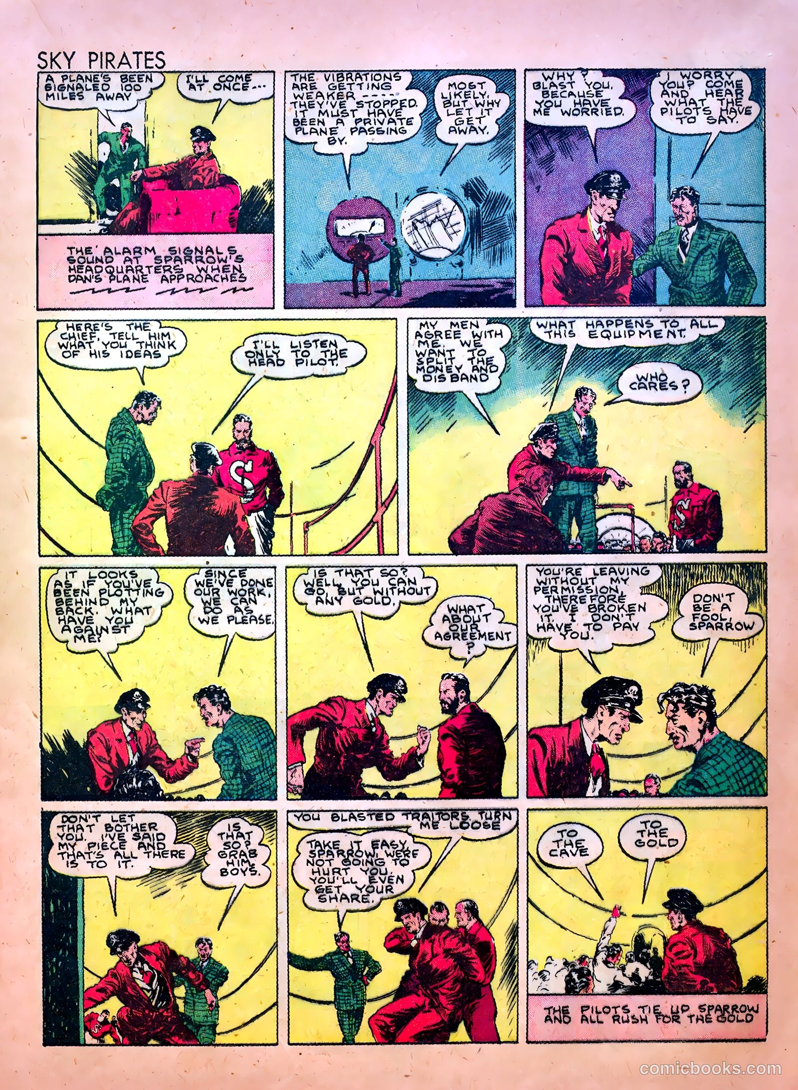 Sky Blazers #2 (1940) — page 23 of 68