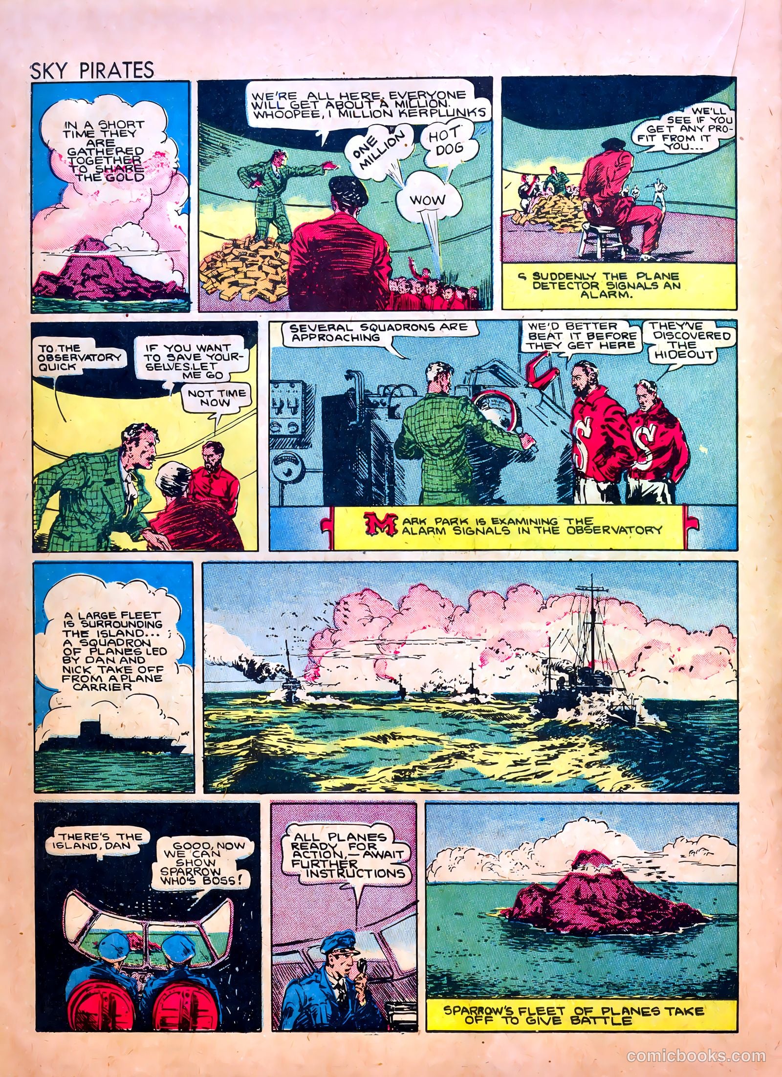 Sky Blazers #2 (1940) — page 24 of 68