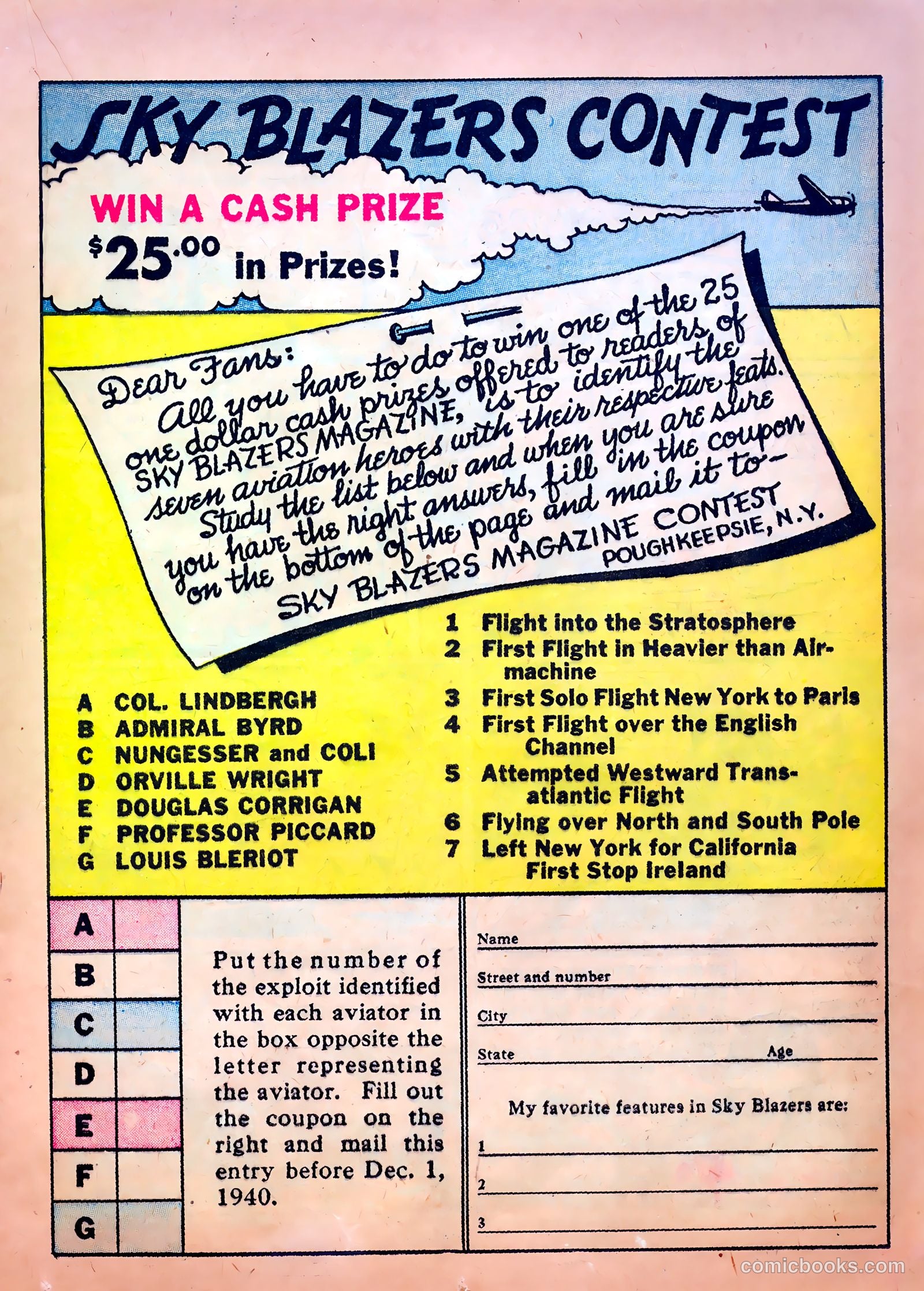 Sky Blazers #2 (1940) — page 25 of 68