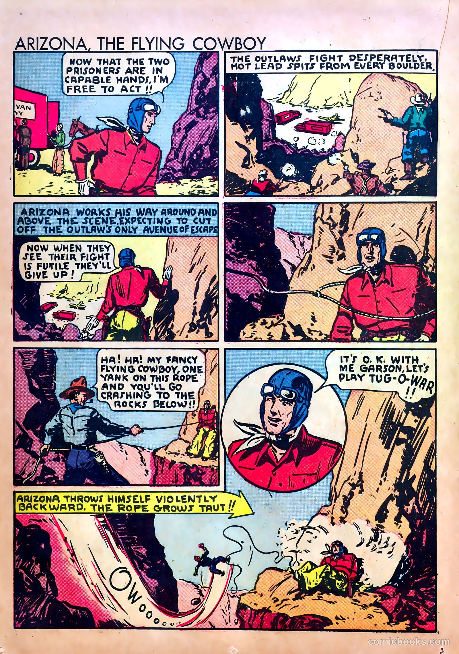 Sky Blazers #2 (1940) — page 32 of 68