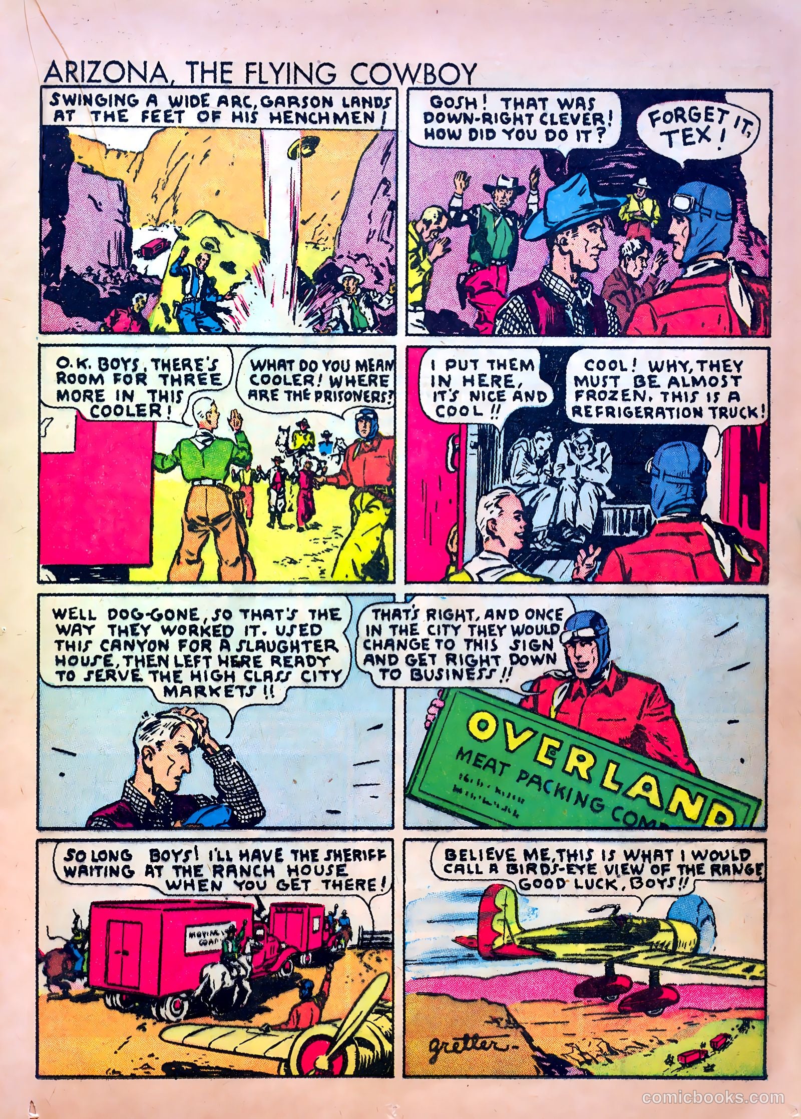 Sky Blazers #2 (1940) — page 33 of 68