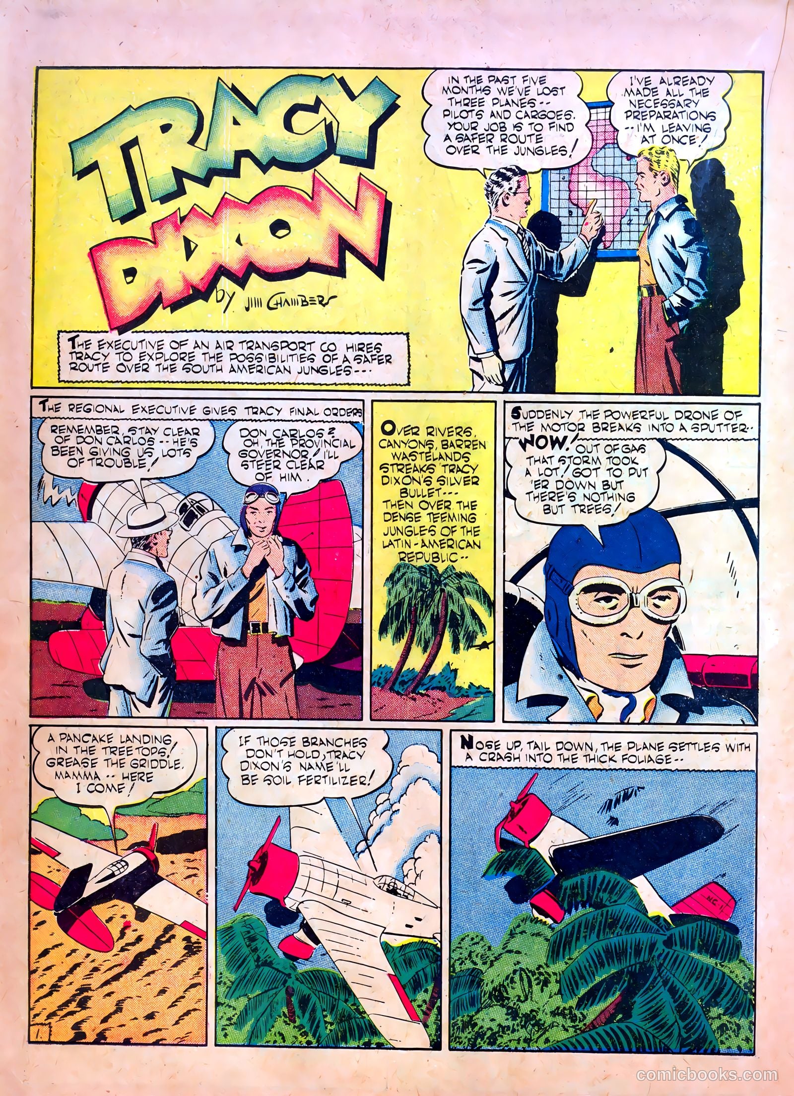 Sky Blazers #2 (1940) — page 34 of 68