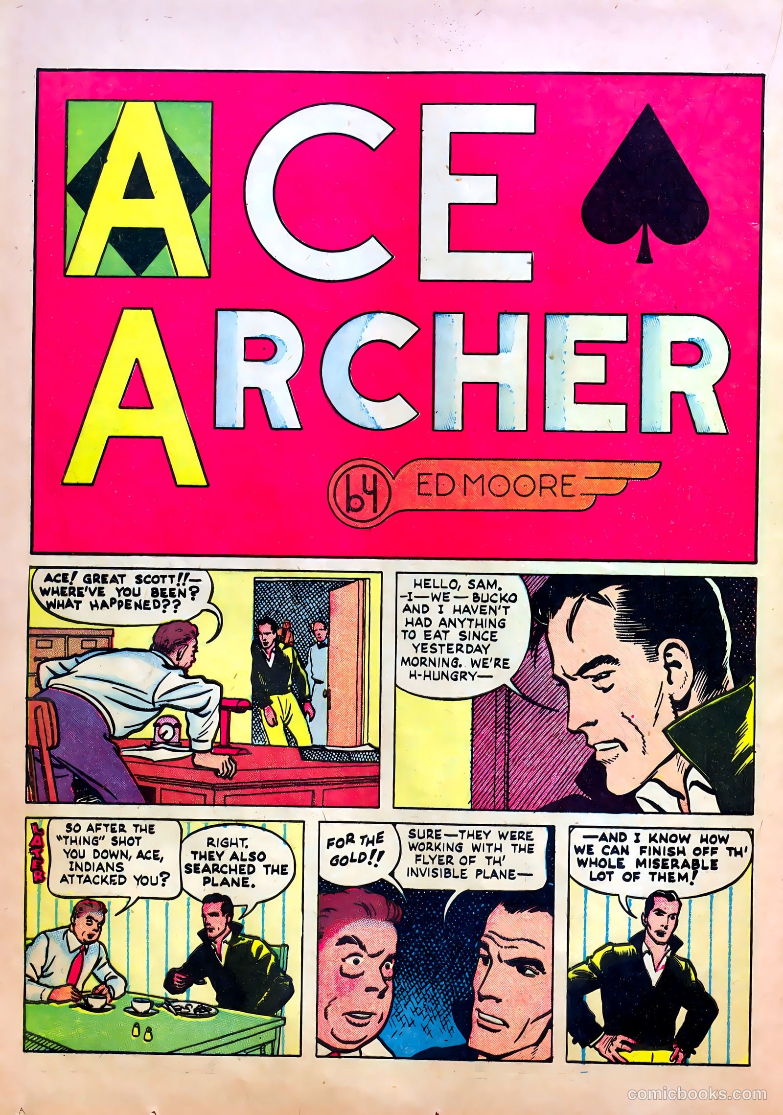 Sky Blazers #2 (1940) — page 44 of 68