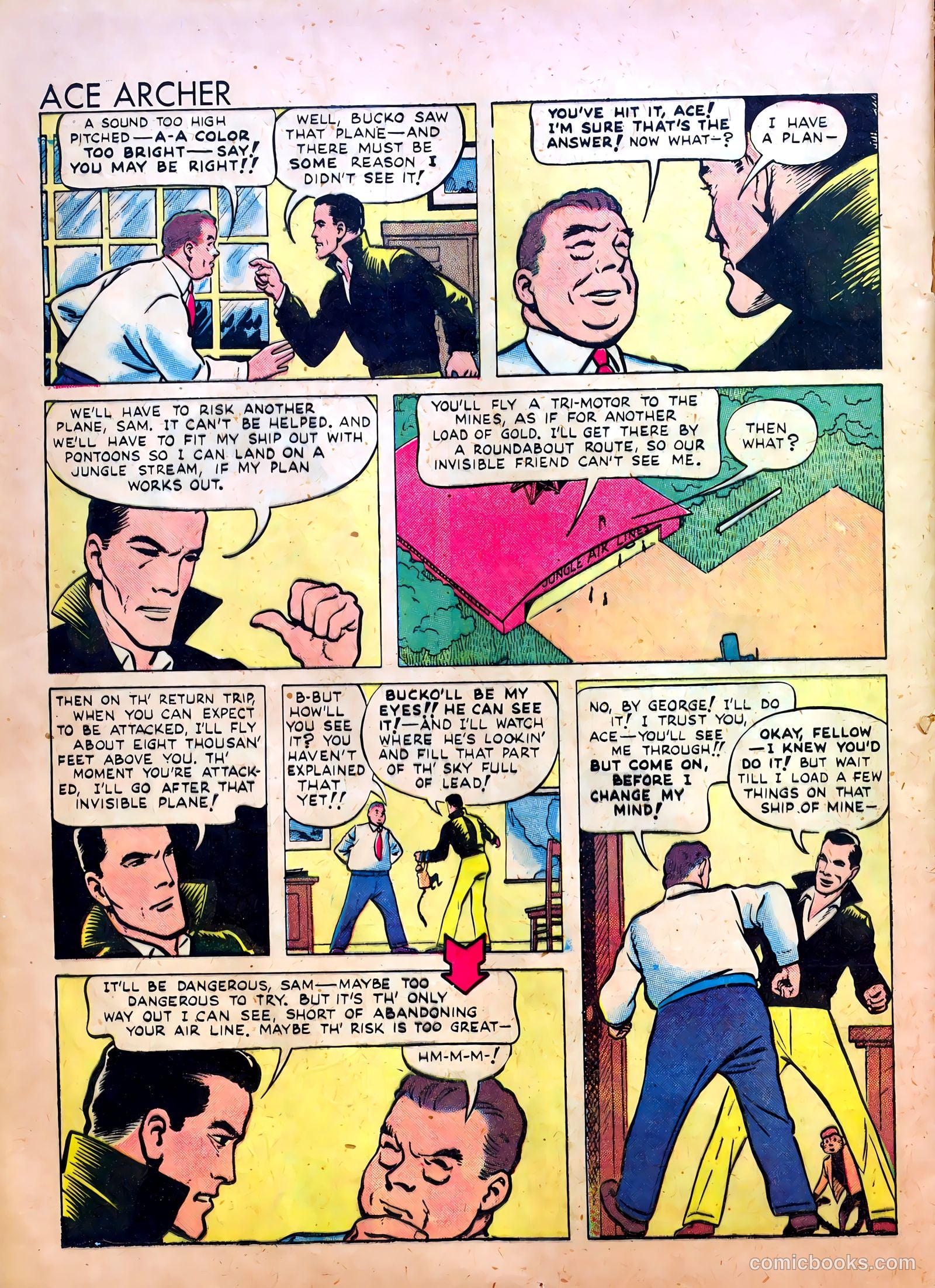 Sky Blazers #2 (1940) — page 46 of 68