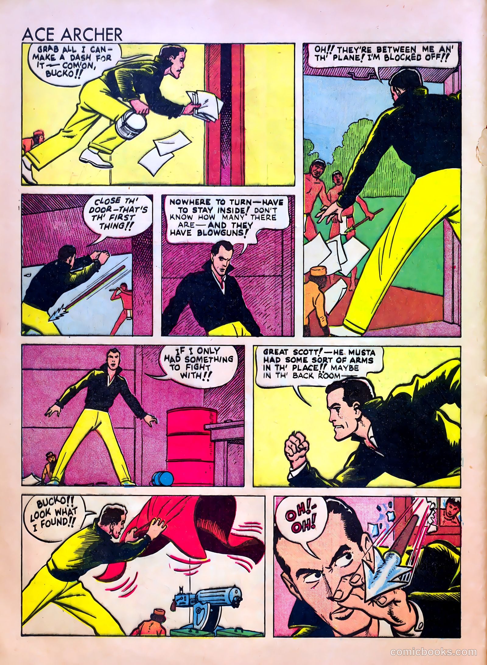Sky Blazers #2 (1940) — page 52 of 68