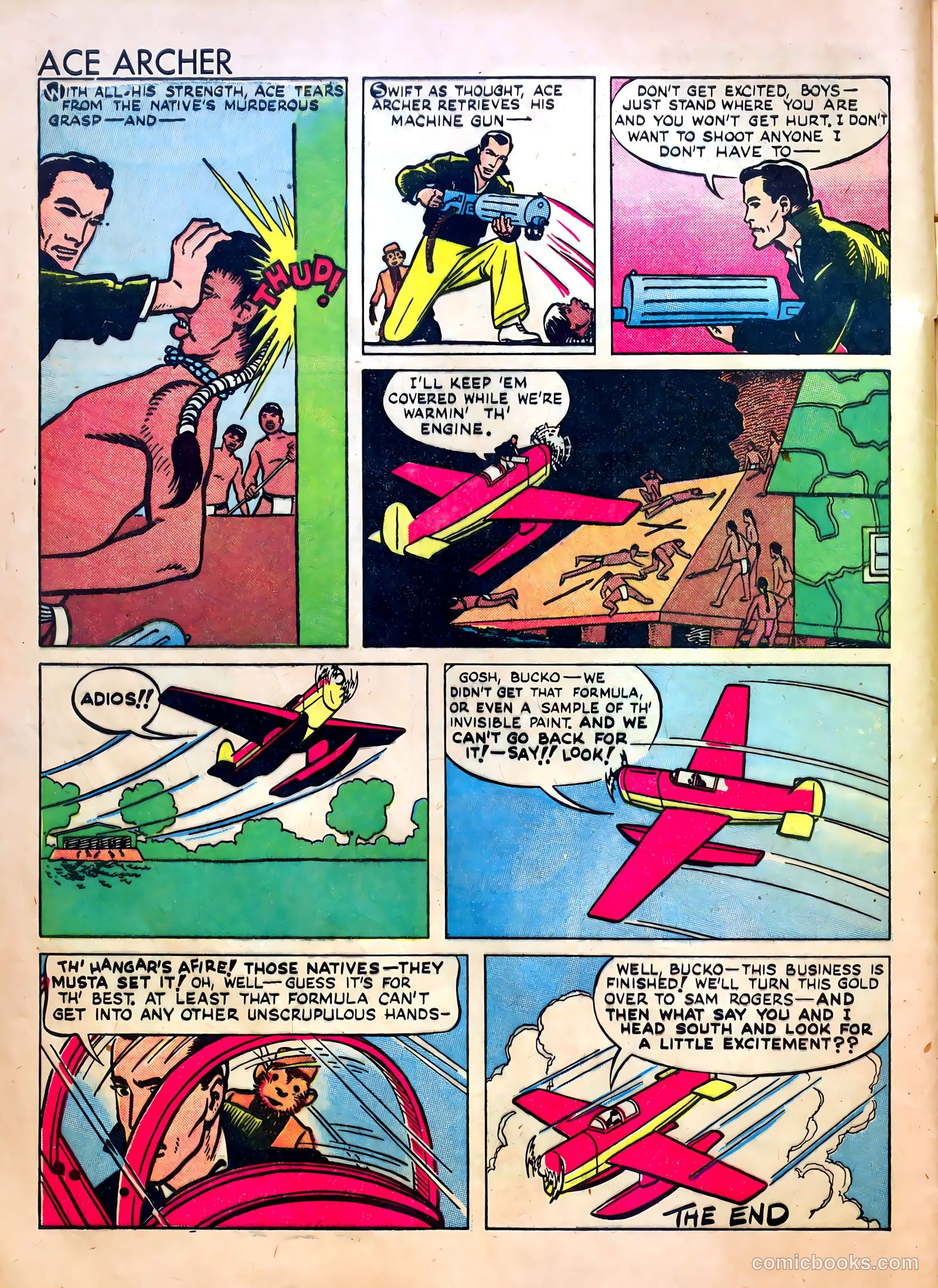 Sky Blazers #2 (1940) — page 54 of 68