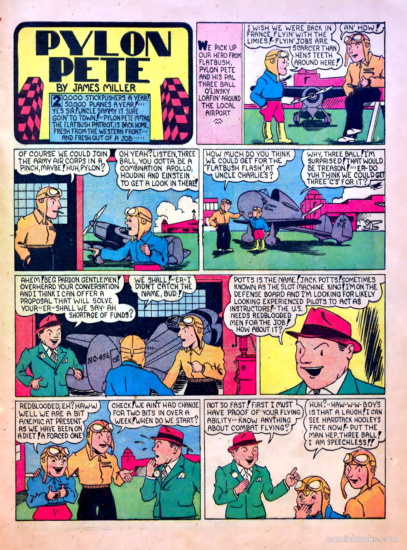 Sky Blazers #2 (1940) — page 55 of 68
