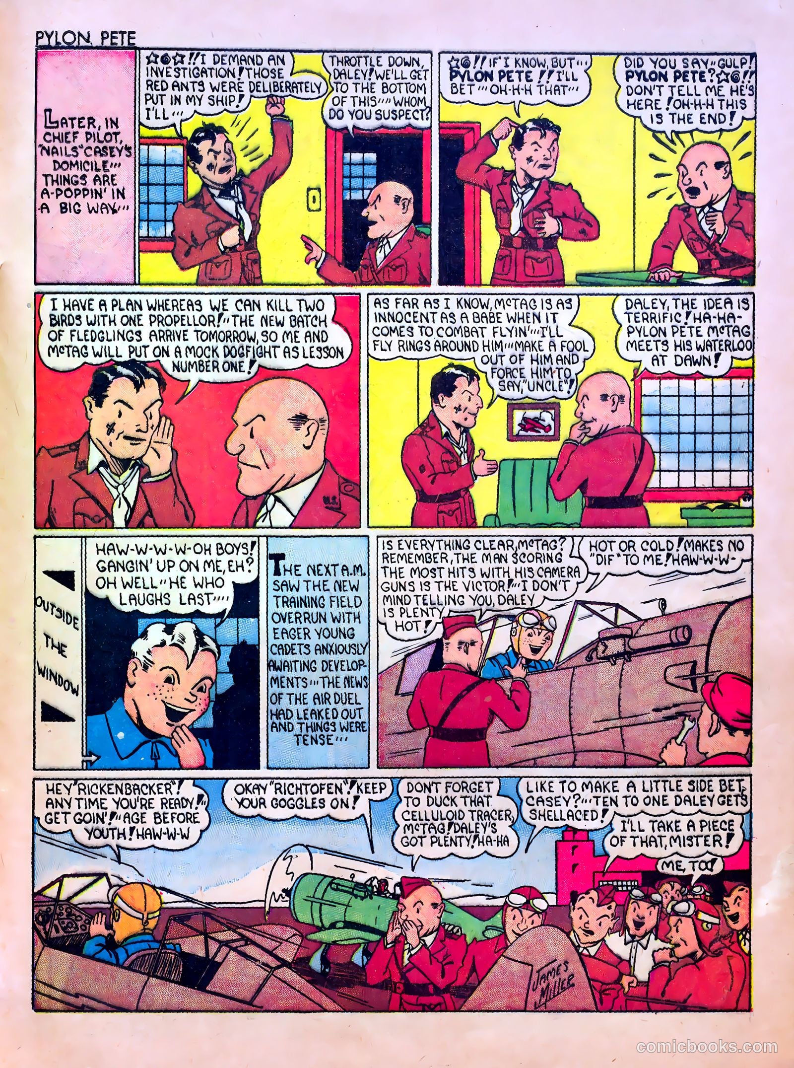 Sky Blazers #2 (1940) — page 57 of 68